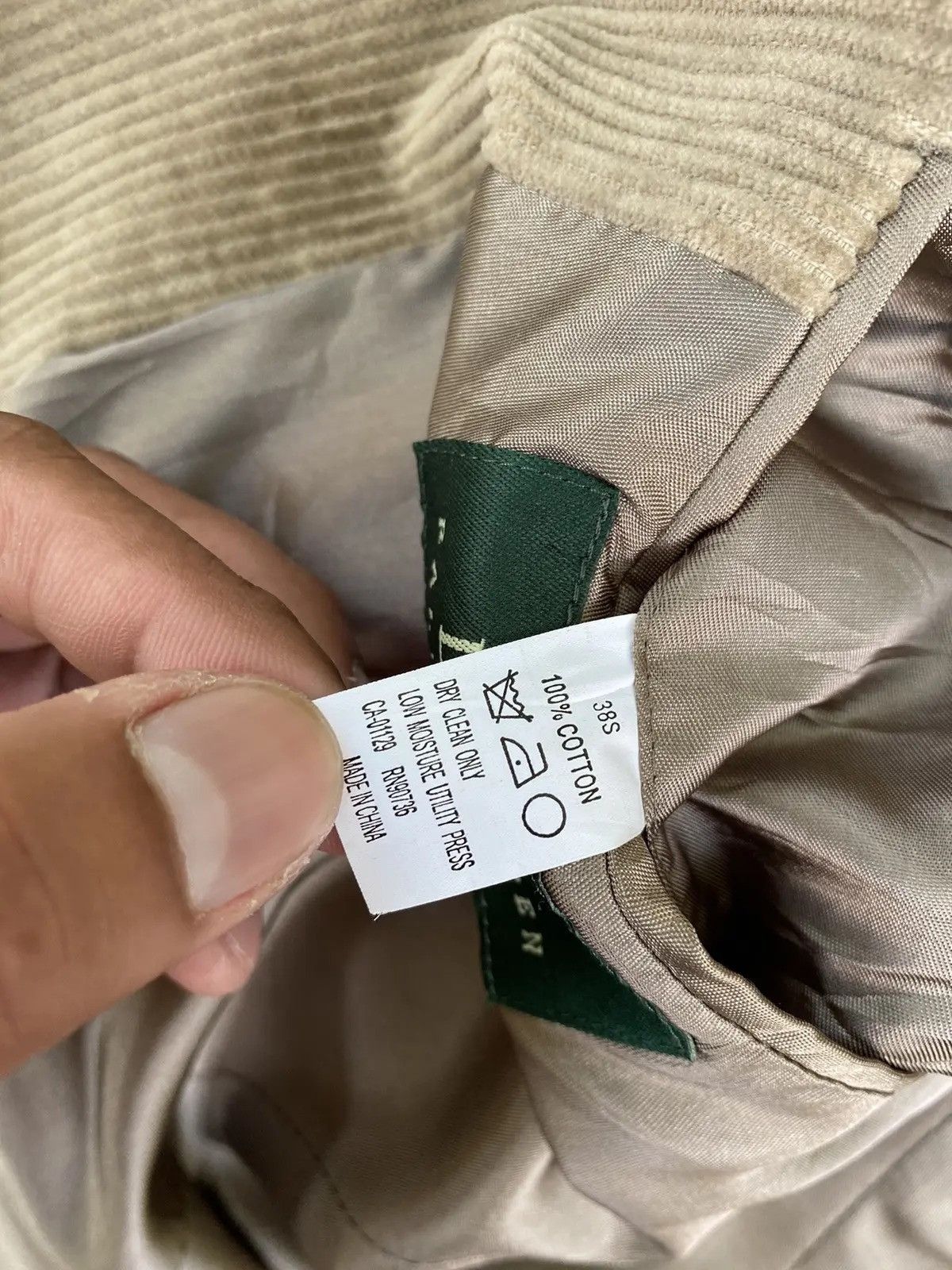 Ralph Lauren Ralph Lauren Corduroy Jacket Size US M / EU 48-50 / 2 - 14 Thumbnail