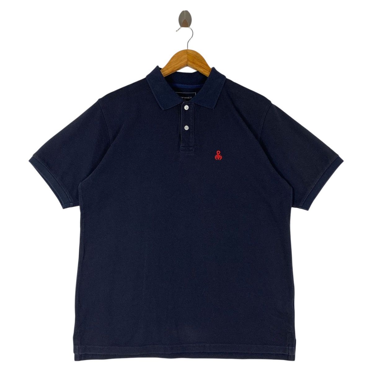 SOPHNET scorpion embroidery logo polo tee