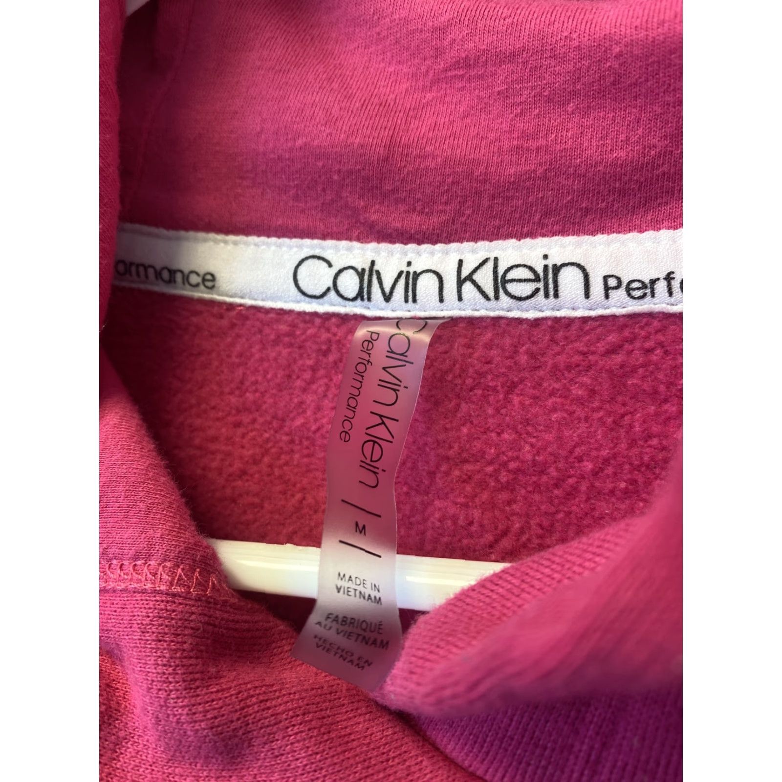 Calvin Klein Calvin Klein Sweatshirt Pullover Womens Logo Relaxed Fit Size M / 35-94 Pink/Purple Tone Modern 60% Cotton 40% Polyester Size M / US 6-8 / IT 42-44 - 5 Thumbnail