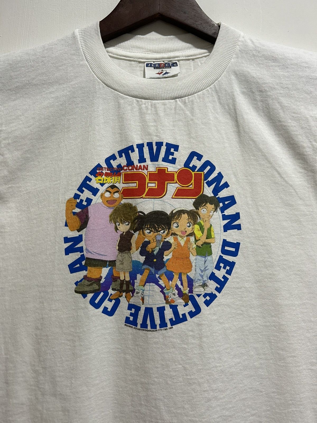 Anime Vintage 1998 Detective Conan Anime Promo Tshirt Size US S / EU 44-46 / 1 - 1 Thumbnail