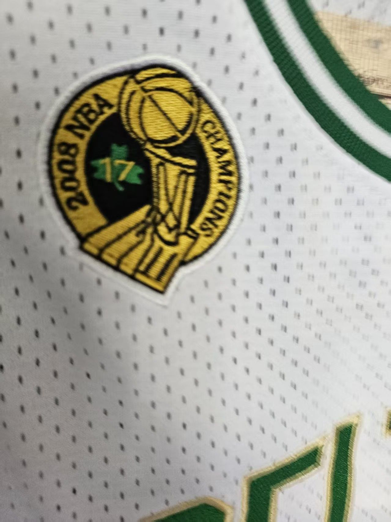 NBA Boston Celtics #5 Kevin Garnett Jersey Double Stitched L Size US L / EU 52-54 / 3 - 3 Thumbnail