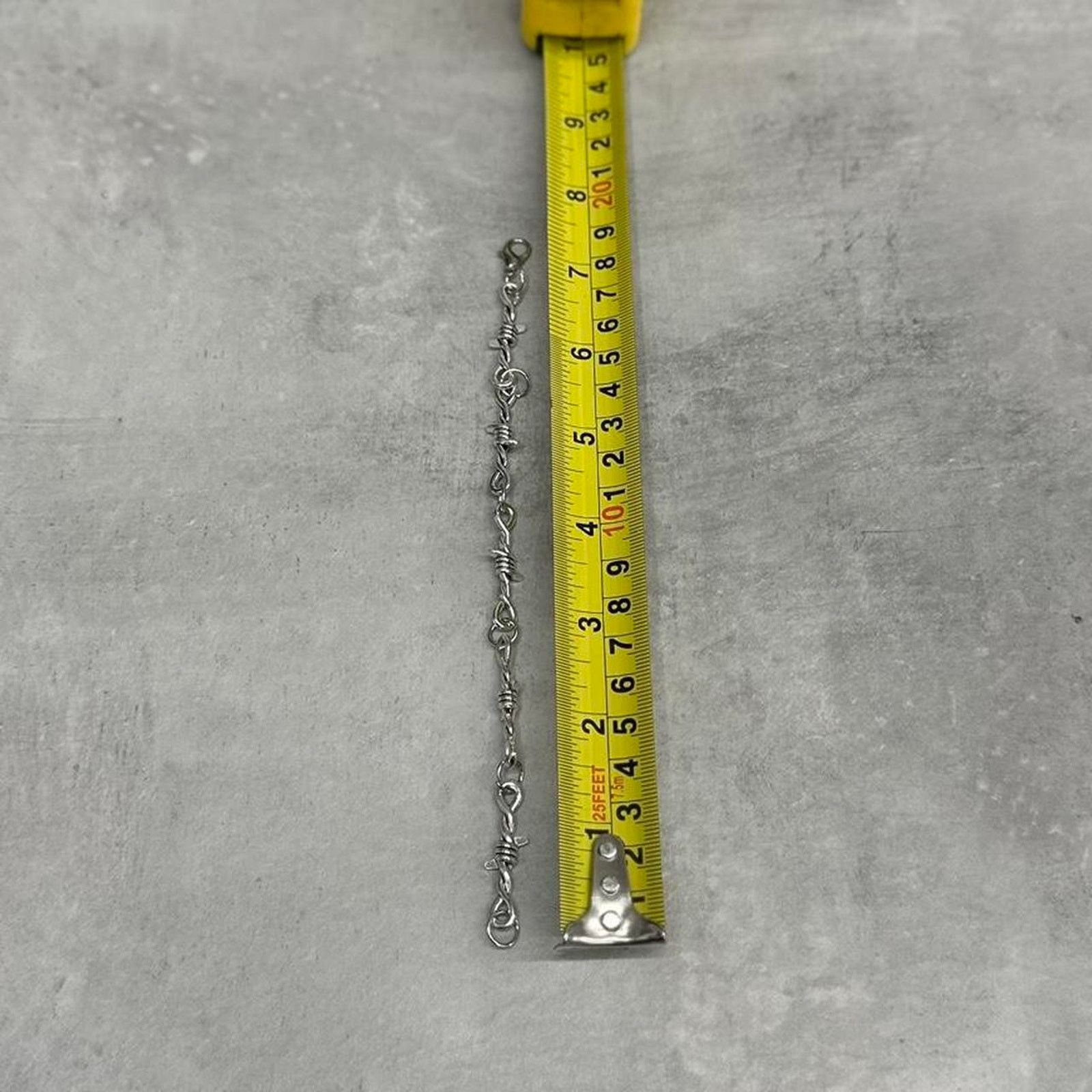 Other Barbed wire stainless steel silver Size ONE SIZE - 3 Thumbnail