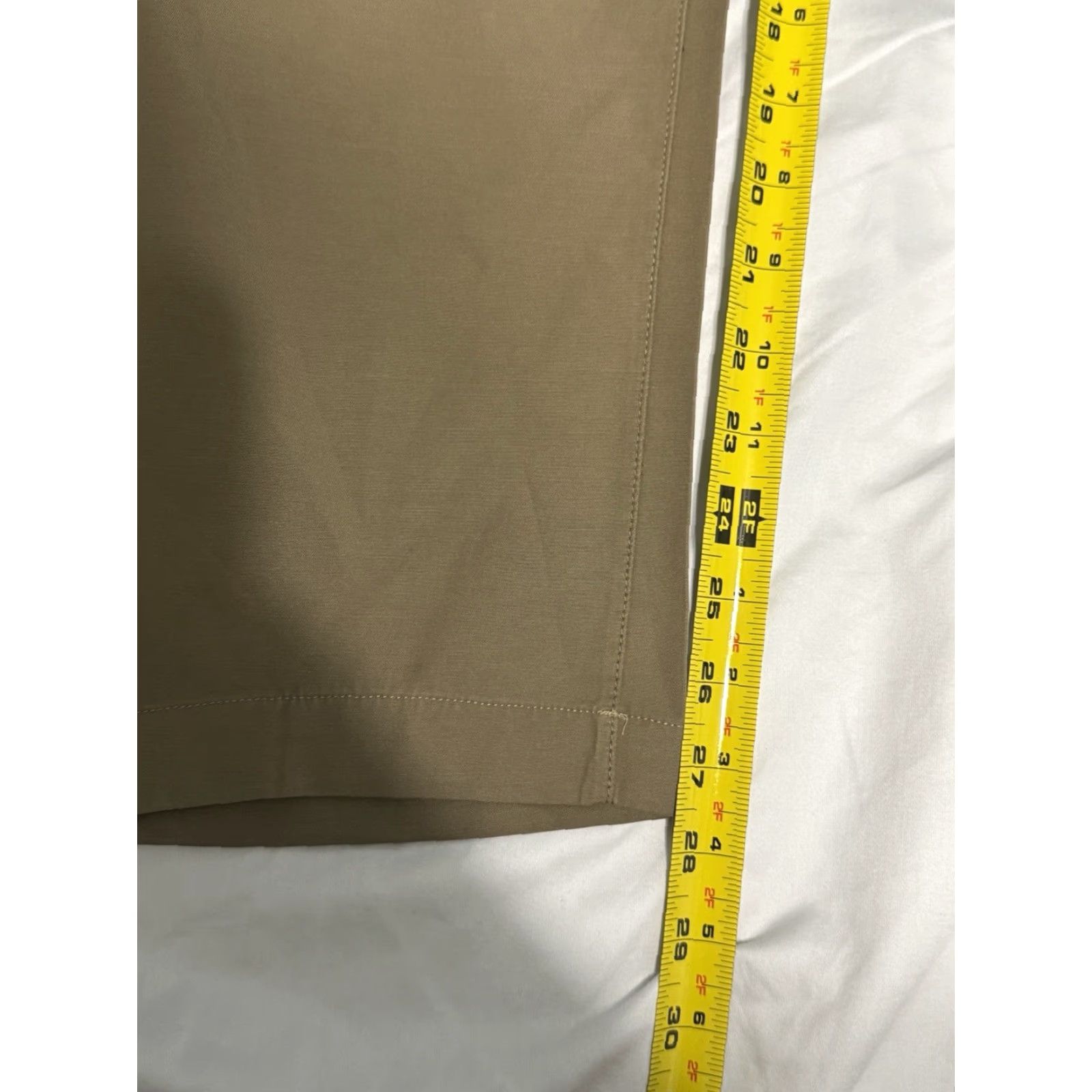 Lululemon Lululemon Pants Mens Brown Warpstreme Commission Straight Leg Flat Front 36x27.5 Logo Casual Workwear Chino Size US 36 / EU 52 - 2 Thumbnail