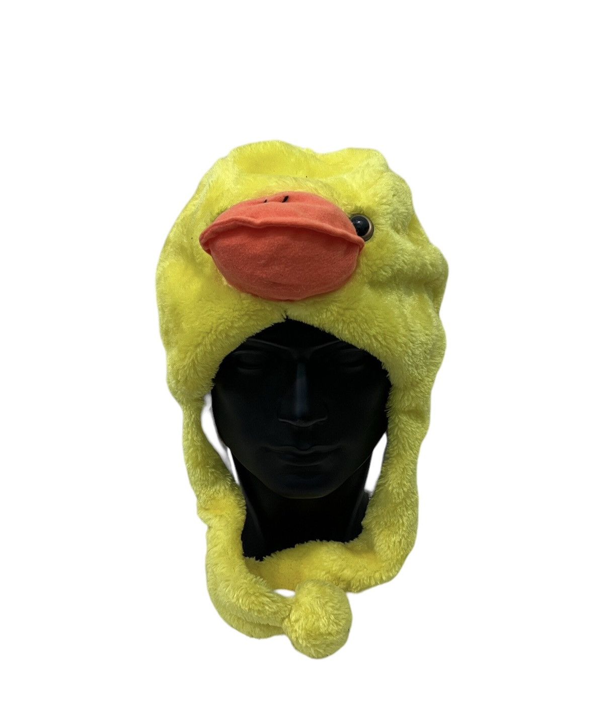 Hats Duck Mascot Beanie Hat in Yellow, Men's Product Image