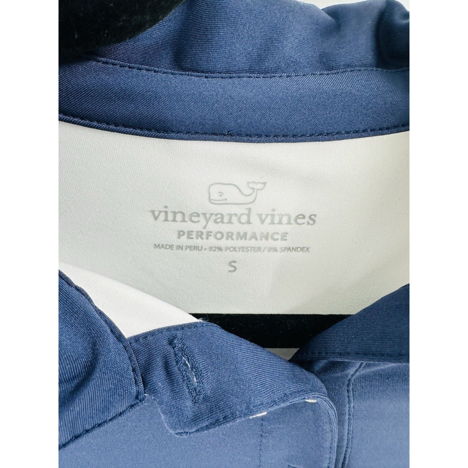 Vineyard Vines VINEYARD VINES WOMENS PERFORMANCE PULLOVER TOP Navy Athletic Size S / US 4 / IT 40 - 3 Thumbnail