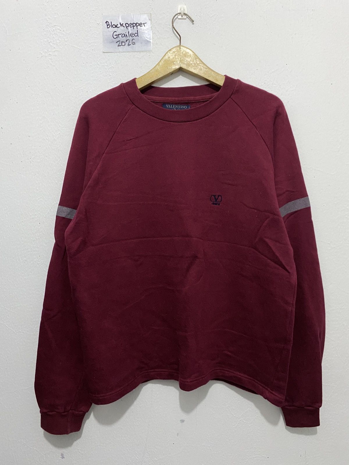 Valentino Valentino Jeans Sweatshirt Size US L / EU 52-54 / 3 - 1 Thumbnail