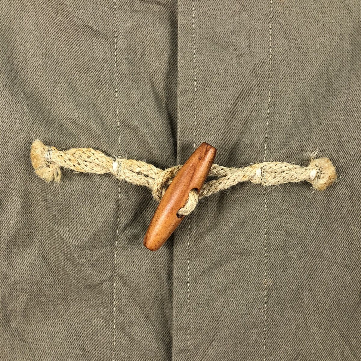 New England Outerwear Vintage Beaver Made In England Duffle Light Jacket Hoodie Size XS / US 0-2 / IT 36-38 - 13 Thumbnail