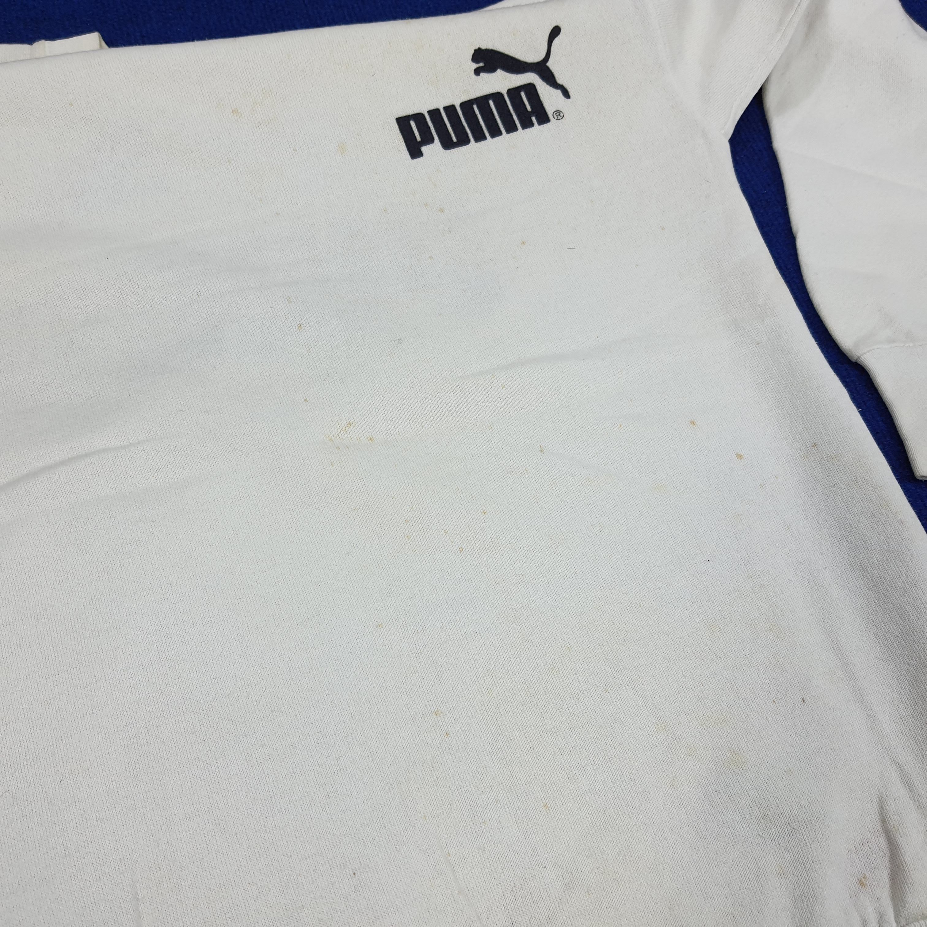Puma × Vintage Vintage PUMA Big Logo Sweatshirts Size US S / EU 44-46 / 1 - 6 Thumbnail
