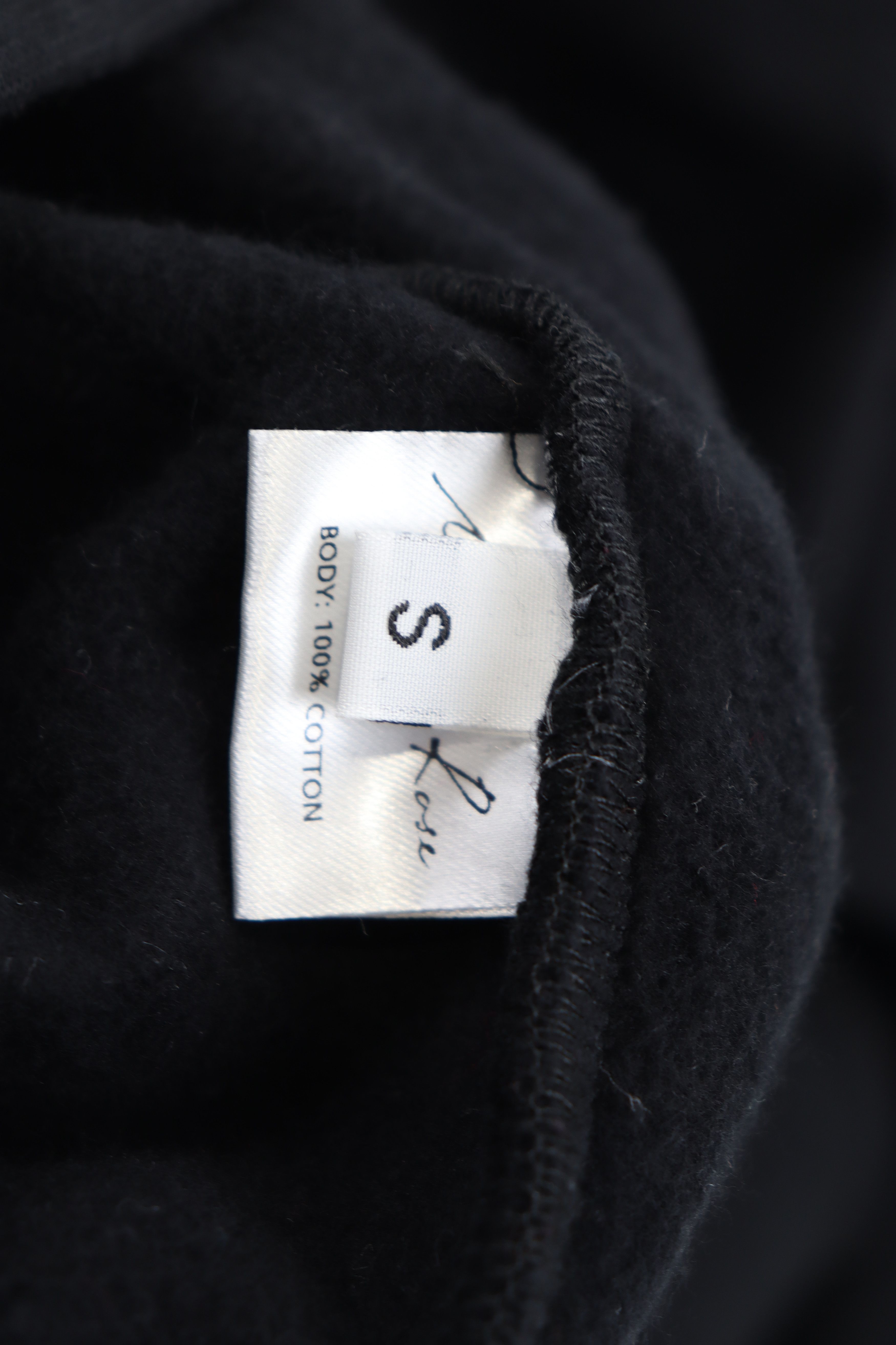 Martine Rose o1rshd10124 Twisted Hoodie in Black Size US S / EU 44-46 / 1 - 9 Thumbnail