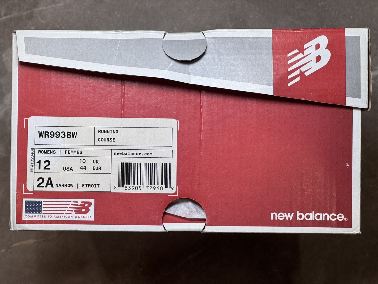 New Balance New balance 993 white blue Size US 10 / EU 43 - 10 Thumbnail