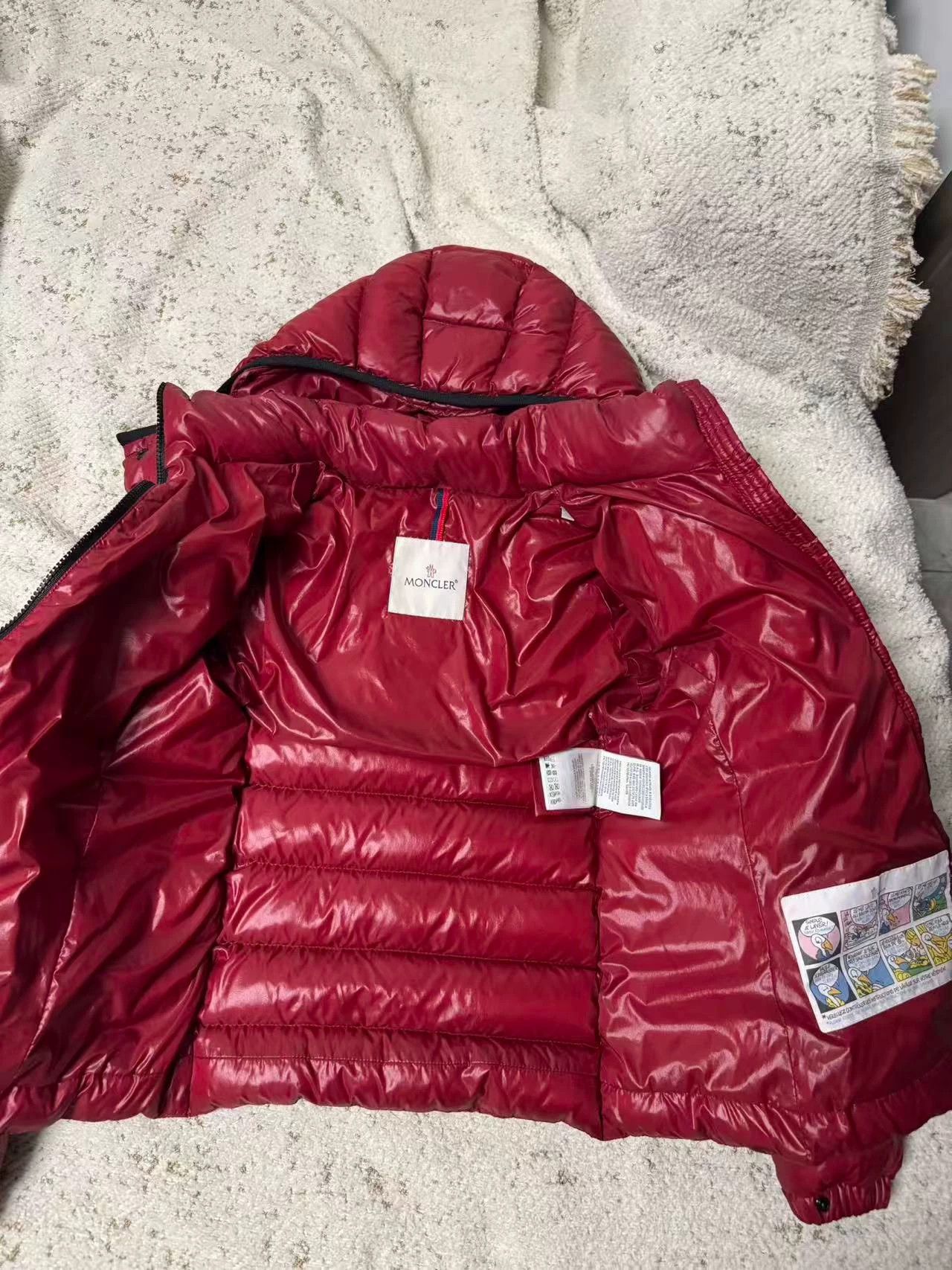 Moncler Moncler Red Puffer Jacket Size 0 99 New Size XS / US 0-2 / IT 36-38 - 5 Thumbnail