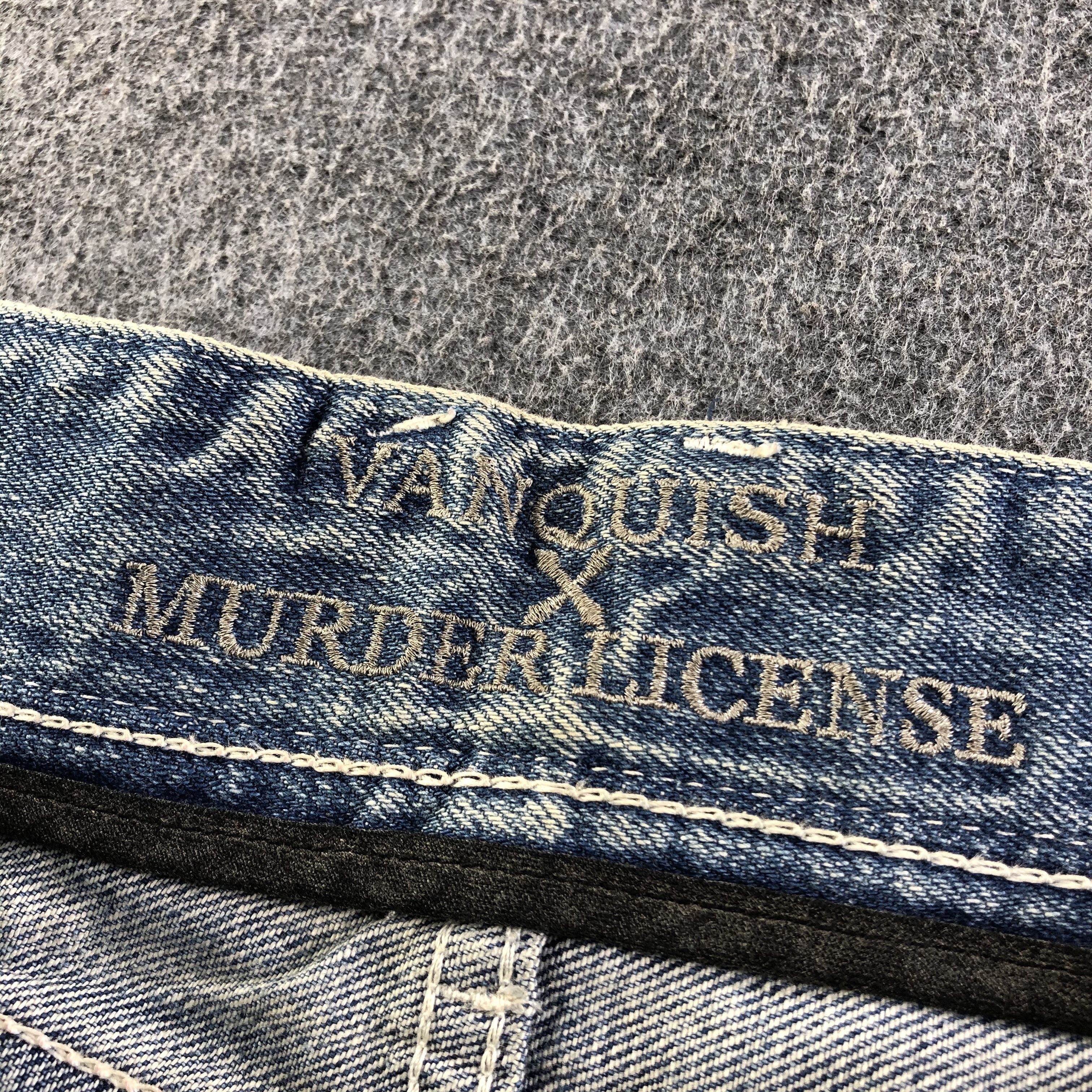 Murder License Vintage Vanquish X Murder License Jeans-J3794 Size US 34 / EU 50 - 9 Thumbnail