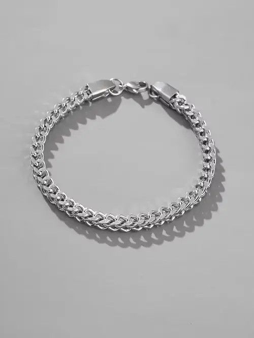 Japanese Brand × Vintage Men Link Stainless Steel Bracelet Size ONE SIZE - 2 Thumbnail