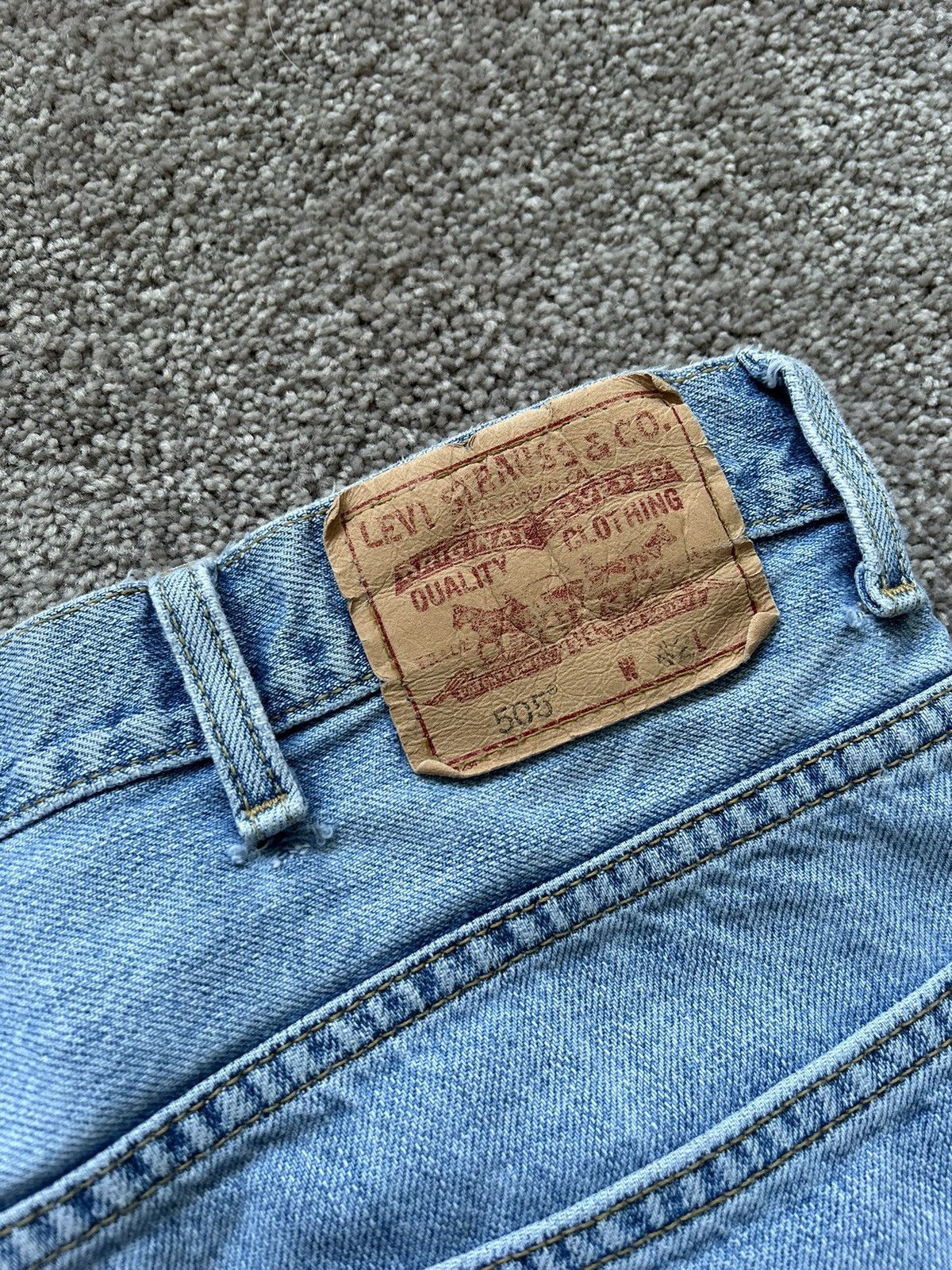 Levi's × Levi's Vintage Clothing × Vintage Vintage Levi Denim Dad Shorts Size US 42 / EU 58 - 6 Thumbnail