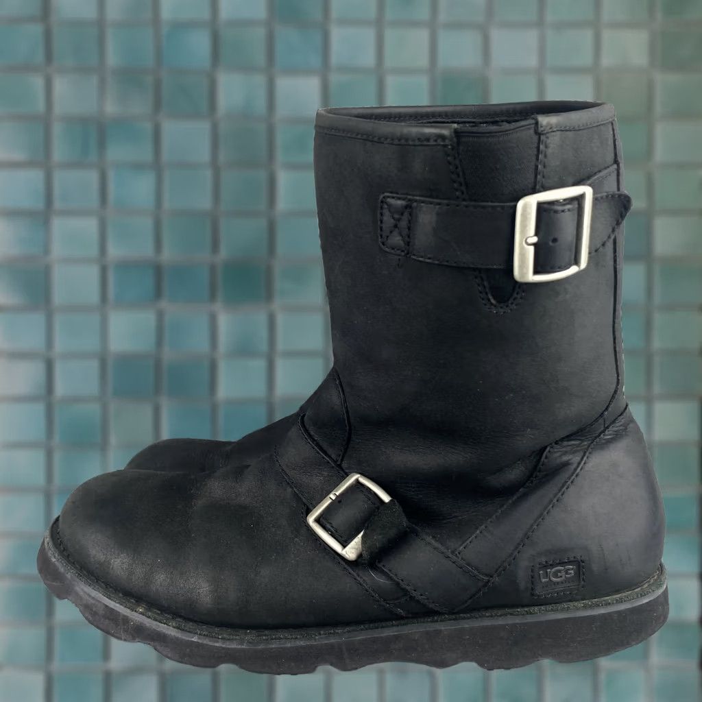 Ugg UGG Hannen TL Mens Waterproof Black Boots Size 9 Durable  display picture 2