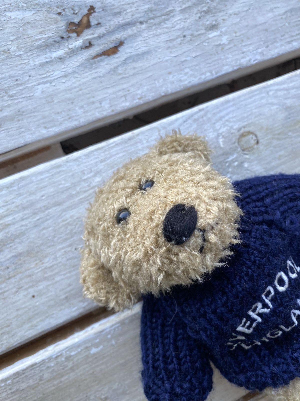Vintage 🔥Rare fan Liverpool England Teddy Bear Size ONE SIZE - 6 Thumbnail