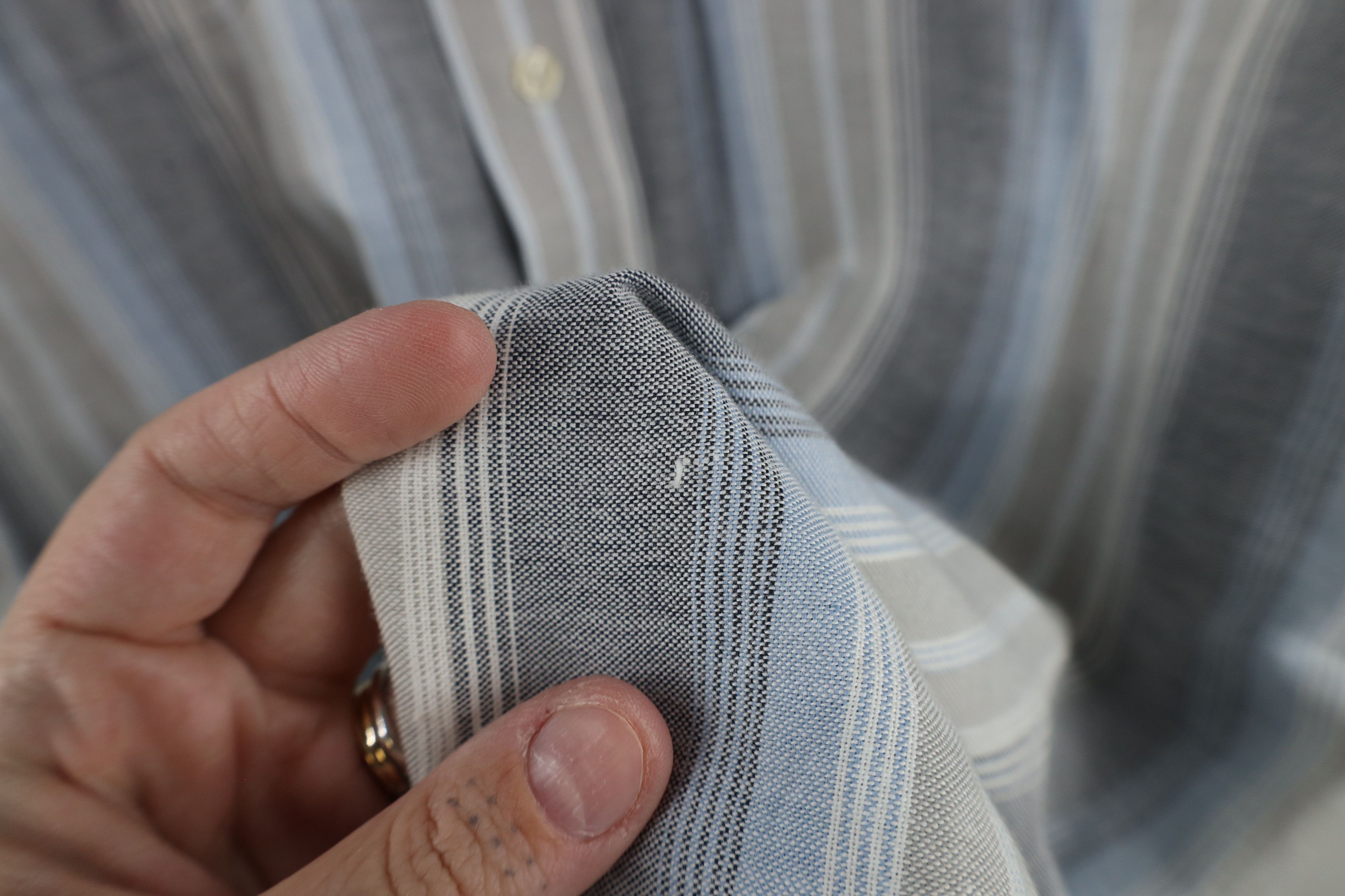 Vintage Vintage 90s Streetwear Block Short Sleeve Button Down Shirt Size US XL / EU 56 / 4 - 5 Thumbnail