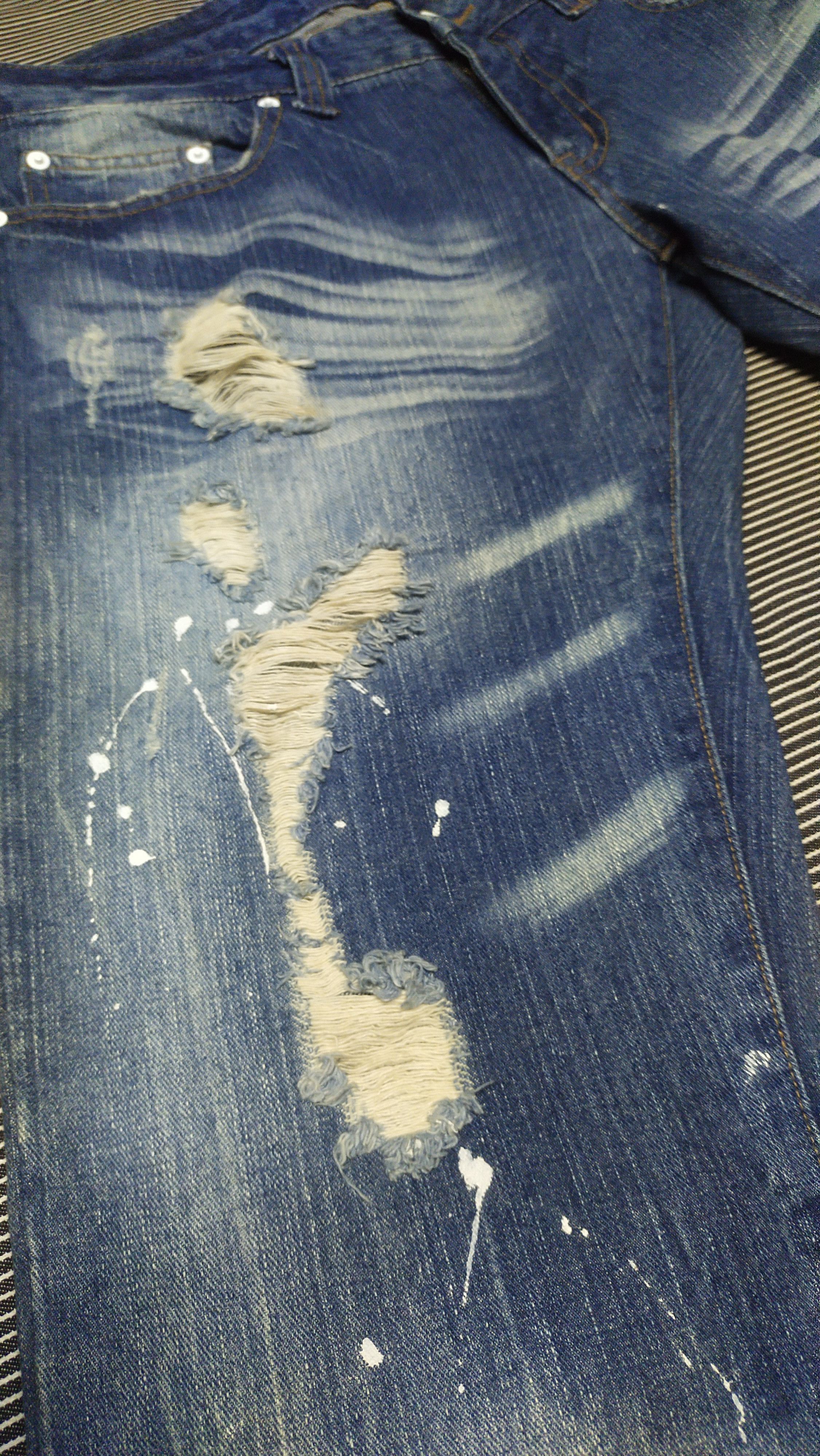 Other Distressed Denim x Japanese Brand Size US 34 / EU 50 - 14 Thumbnail