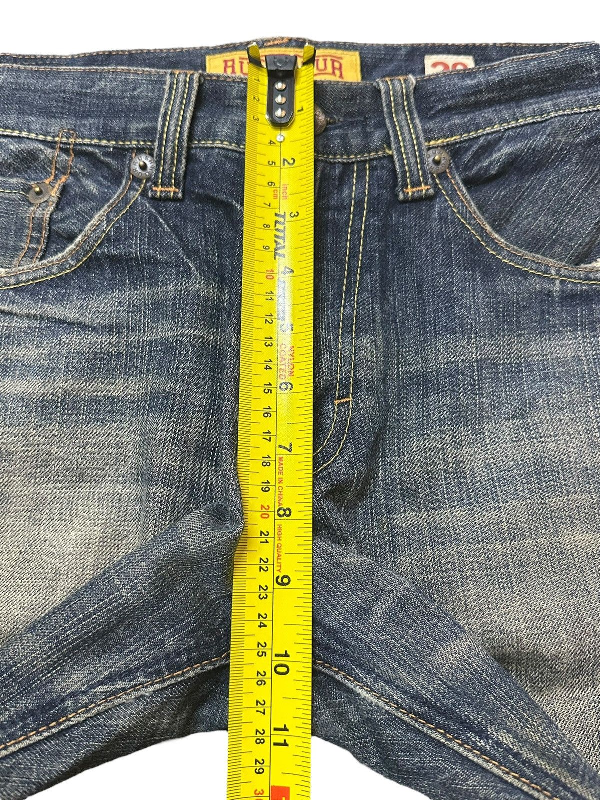 Japanese Brand Vintage Japanese Brand Blue Faded Wash Style Loose Jeans Size US 32 / EU 48 - 16 Thumbnail