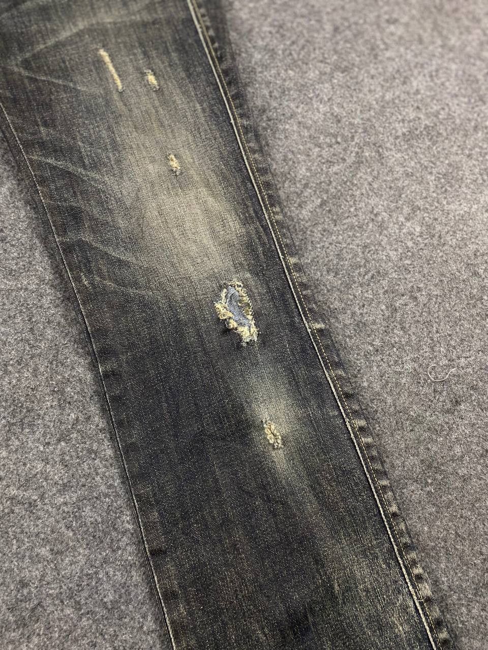 Japanese Brand back number black label tokyo girls collection distressed Size 32" / US 10 / IT 46 - 11 Thumbnail