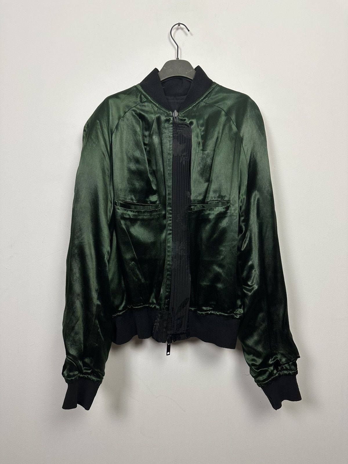 Haider Ackermann Reversible Brocade Bomber Jacket Size US L / EU 52-54 / 3 - 7 Thumbnail