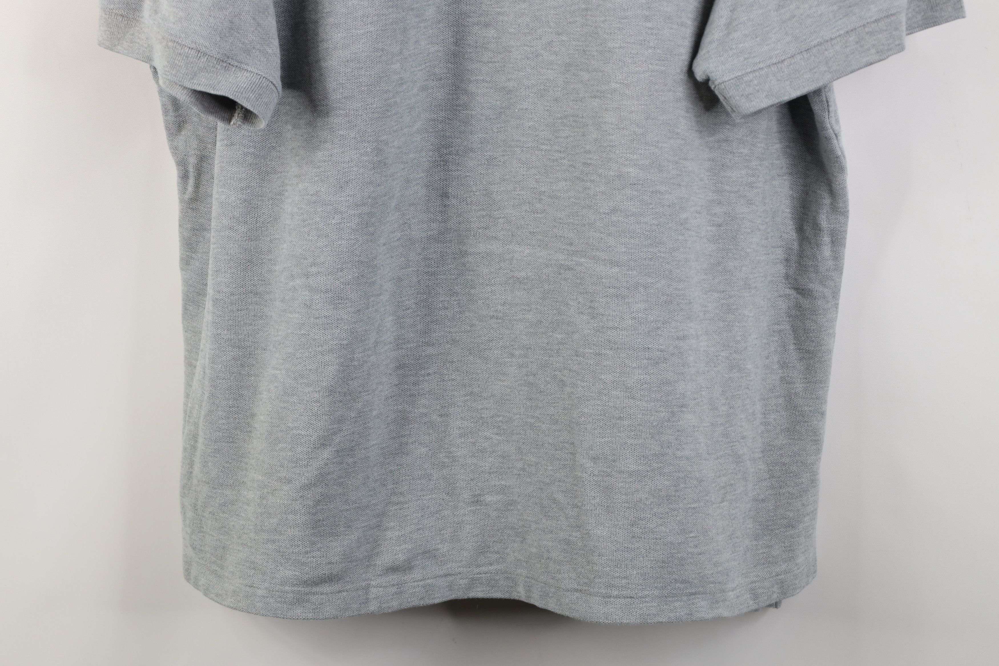 L.L. Bean Vintage 90s LL Bean Cotton Collared Golf Polo Shirt Gray Size US XL / EU 56 / 4 - 3 Thumbnail