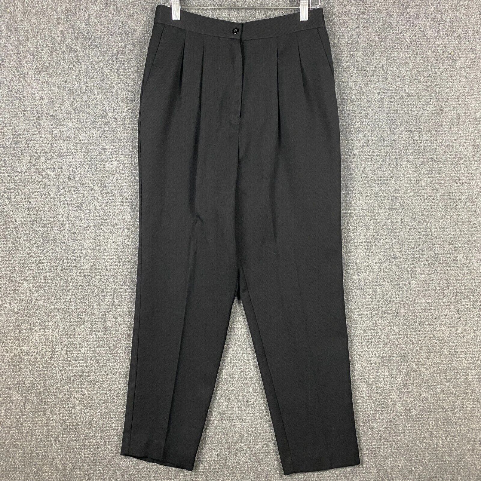 Other Alfred Dunner Trousers Pants Women's Size 12 Black Adults Size 34" / US 12 / IT 48 - 1 Thumbnail