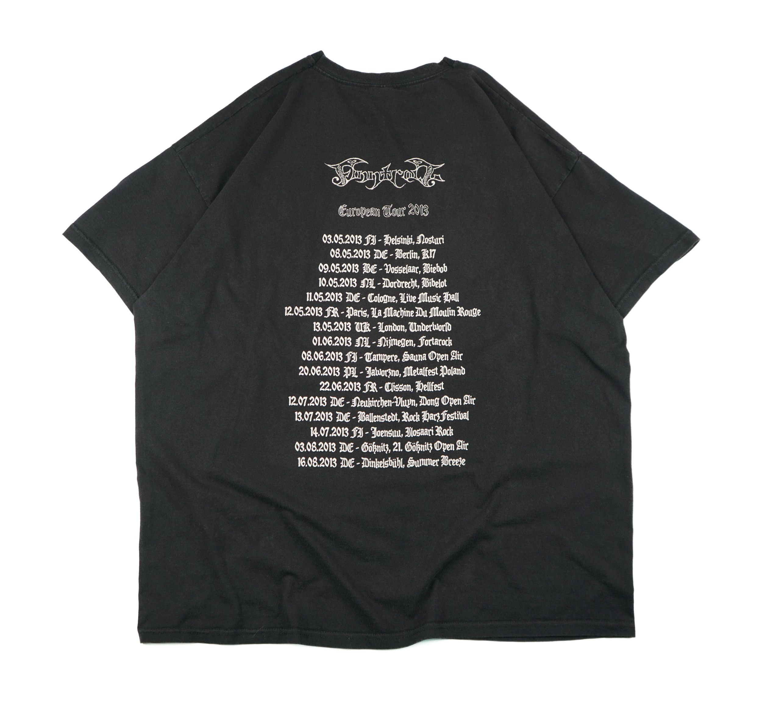 Band Tees × Vintage Vintage 2013 Finntroll Tour T-Shirt Size US XXL / EU 58 / 5 - 9 Thumbnail