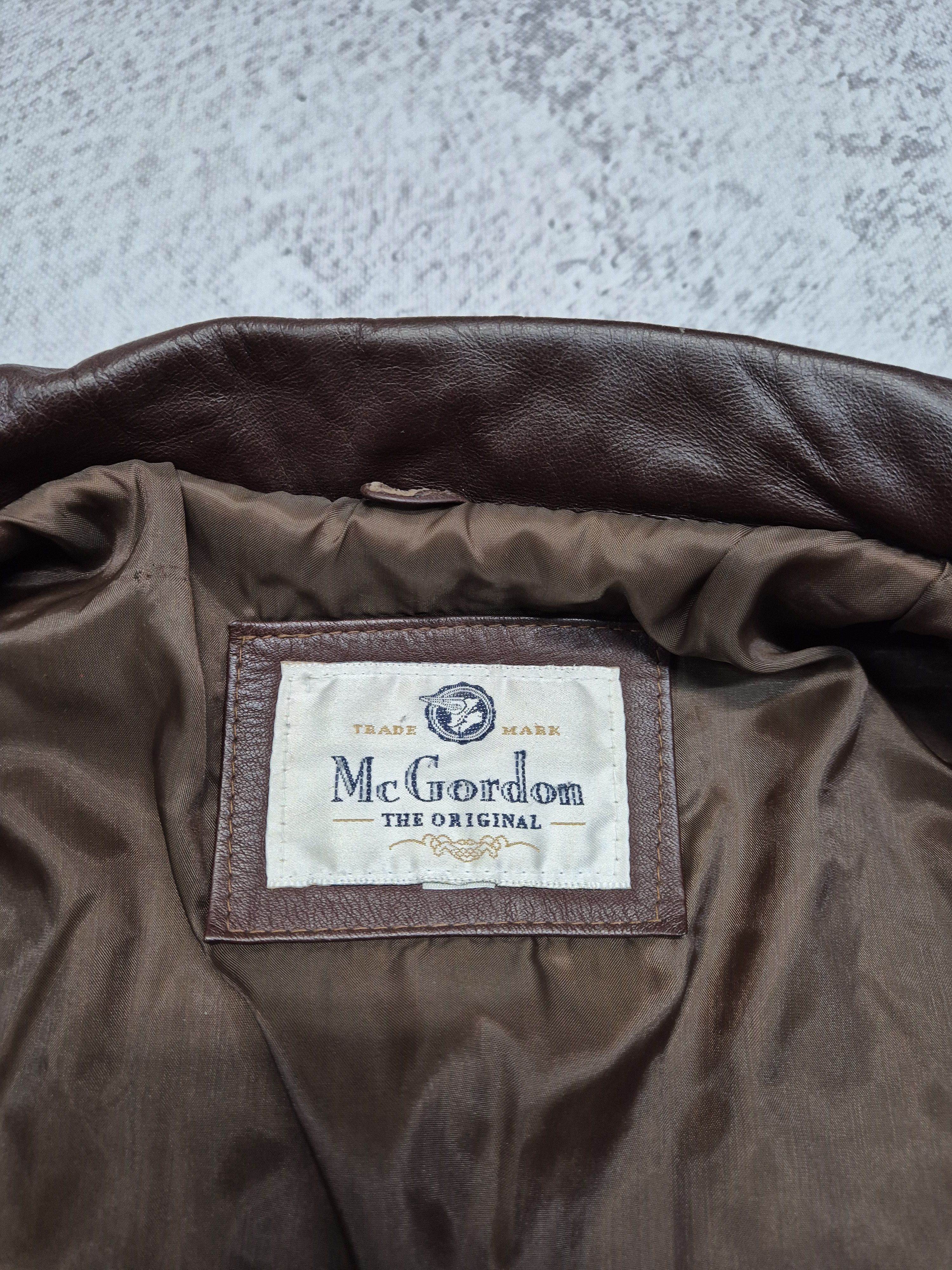 Vintage Vintage Avant Garde Leather Bomber Jacket Size US XL / EU 56 / 4 - 4 Thumbnail