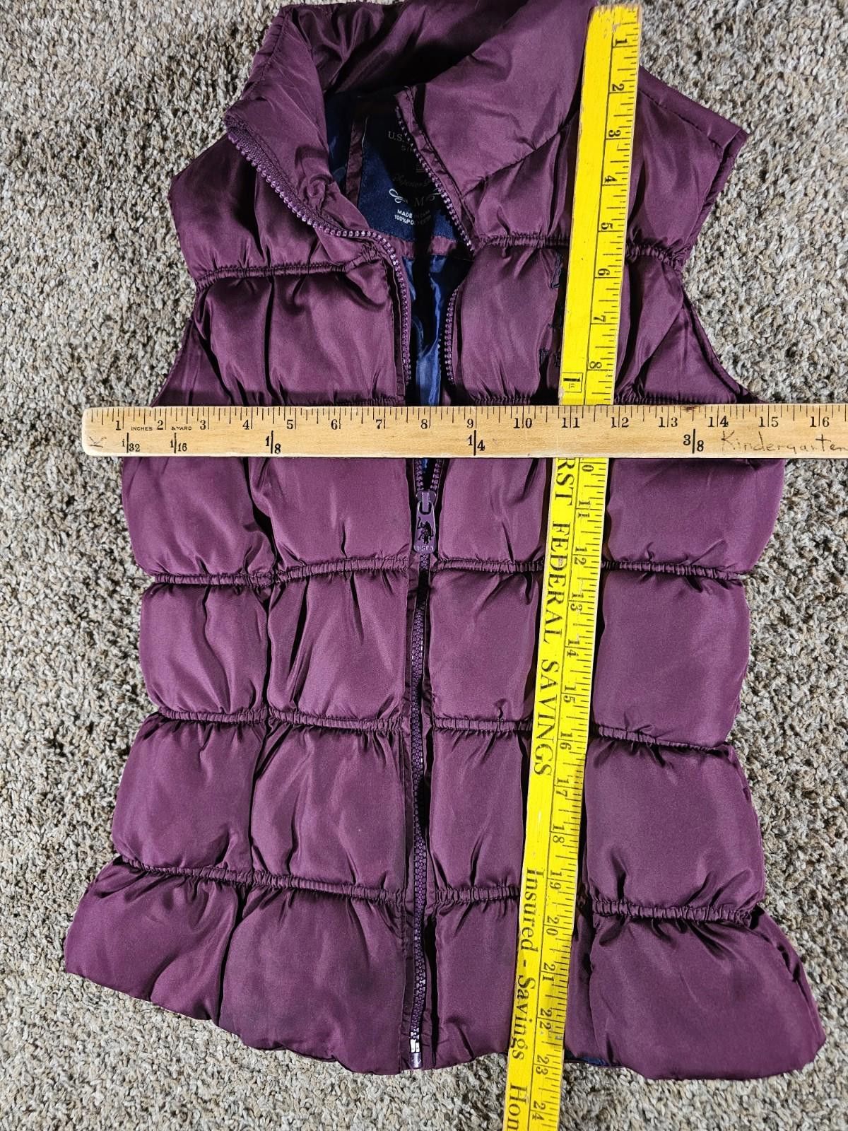 U.S. Polo Assn. USPA U.S. Polo purple puffer vest M Size M / US 6-8 / IT 42-44 - 5 Thumbnail