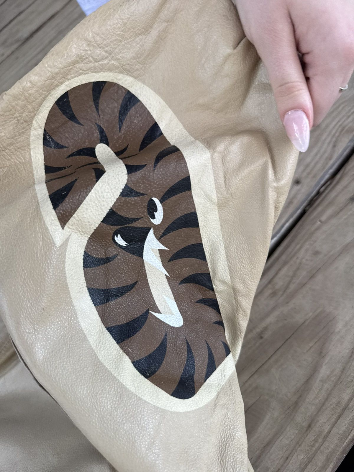 Bape Og Bape Nigo Leather Jacket Size US XL / EU 56 / 4 - 9 Thumbnail