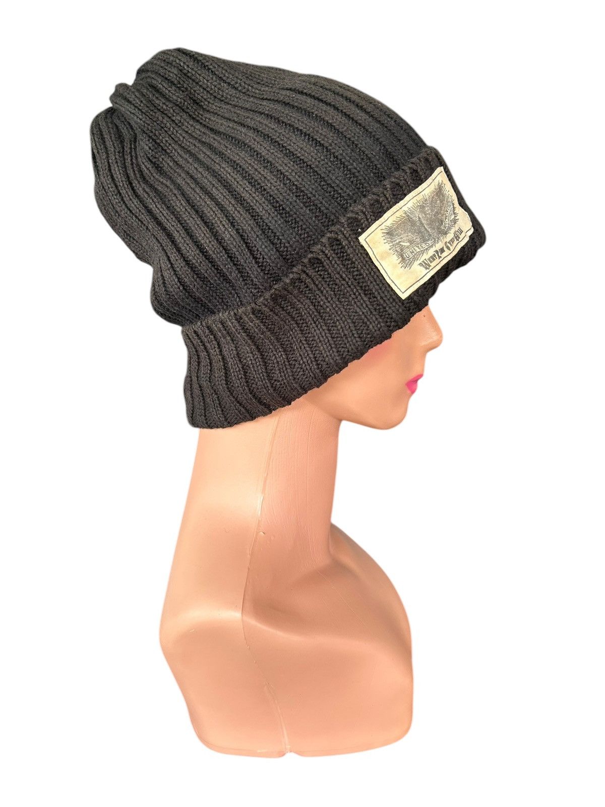 Japanese Brand × Kapital × Vintage Sunfaded Made in Japan west ride Beanie Hats Size ONE SIZE - 7 Thumbnail