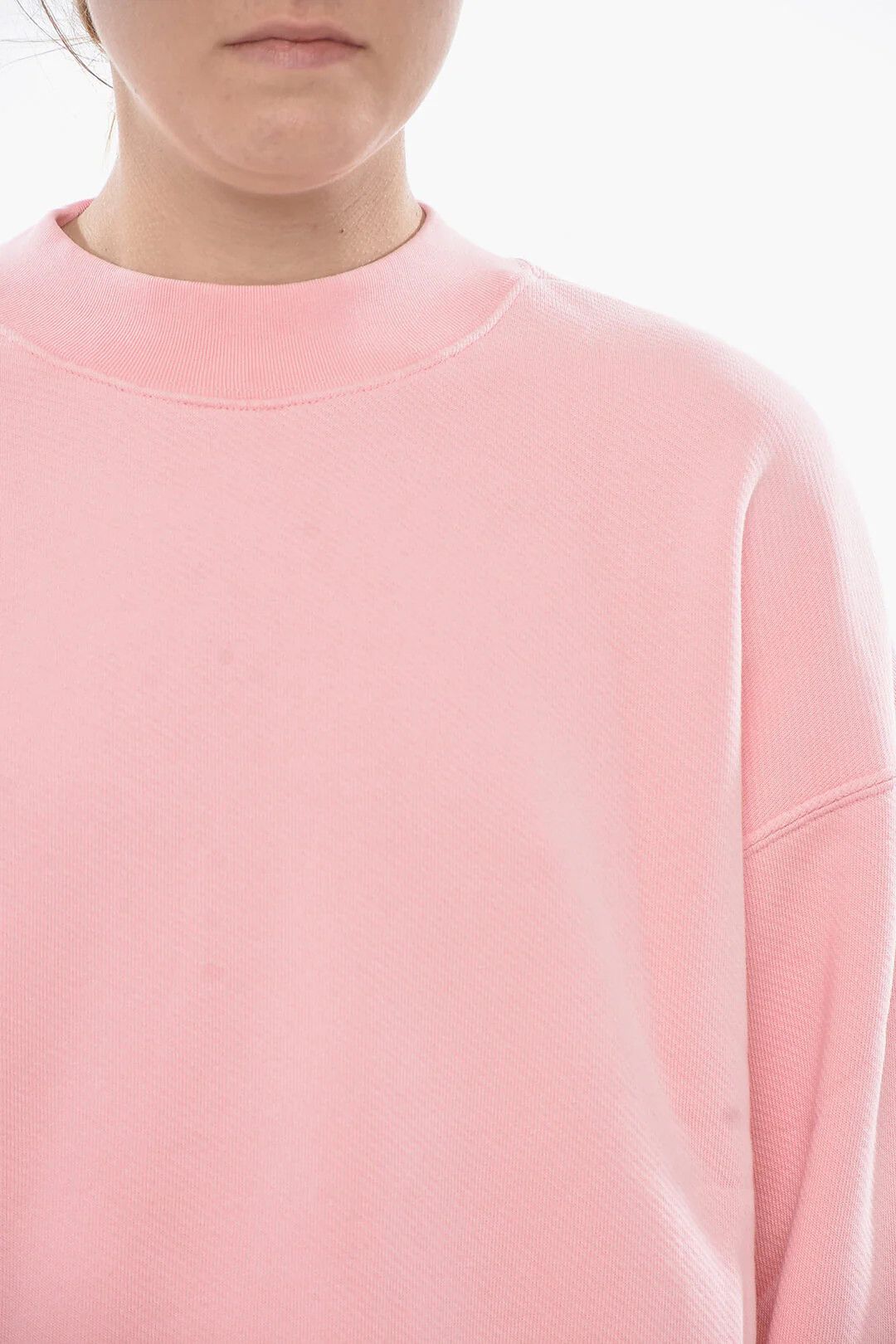 Palm Angels og1mm0326 Crewneck Sweatshirt in Pink Size L / US 10 / IT 46 - 3 Thumbnail