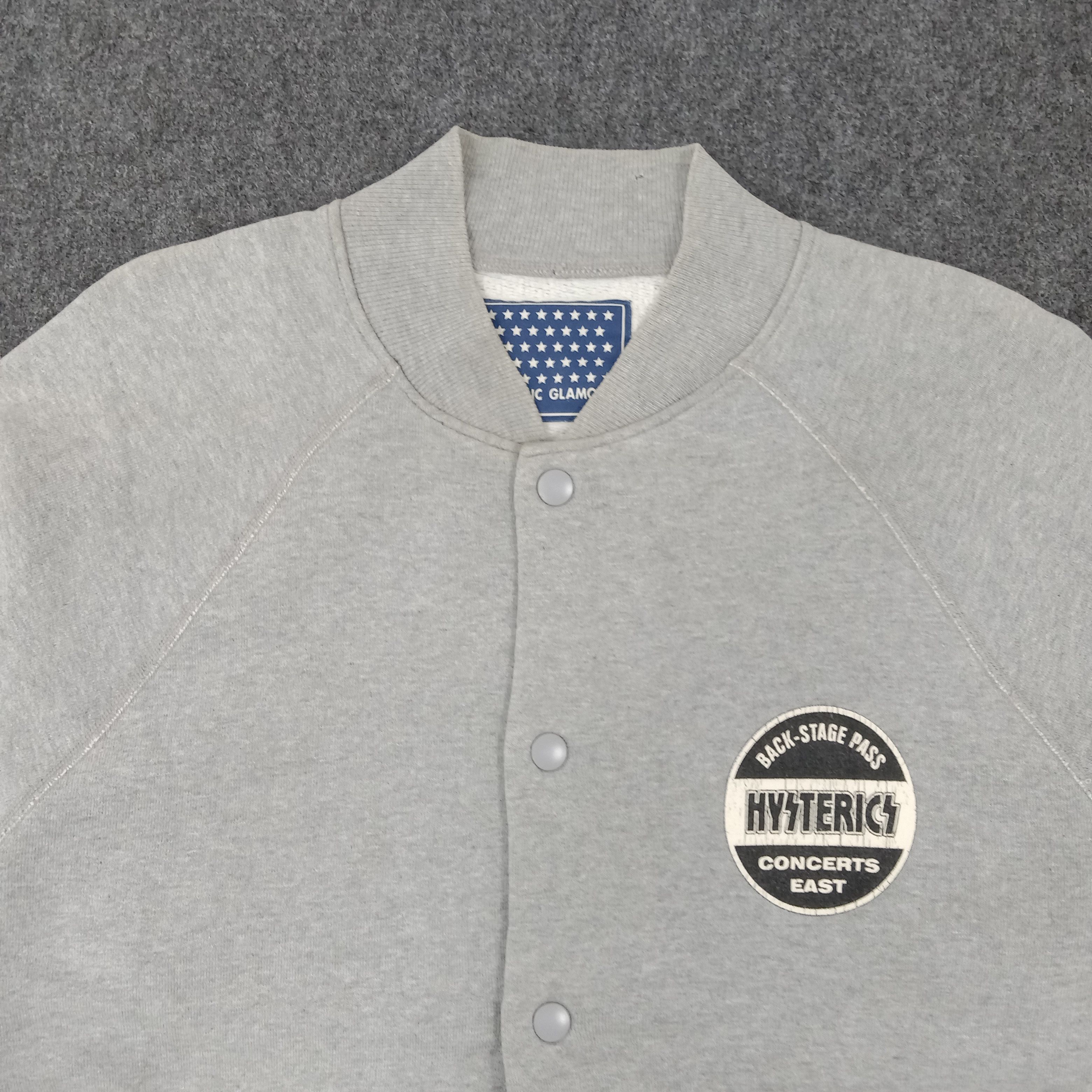 Hysteric Glamour × Japanese Brand × Vintage Hysteric Glamour Japanese Brand Button Up Sweatshirt Size US M / EU 48-50 / 2 - 2 Thumbnail