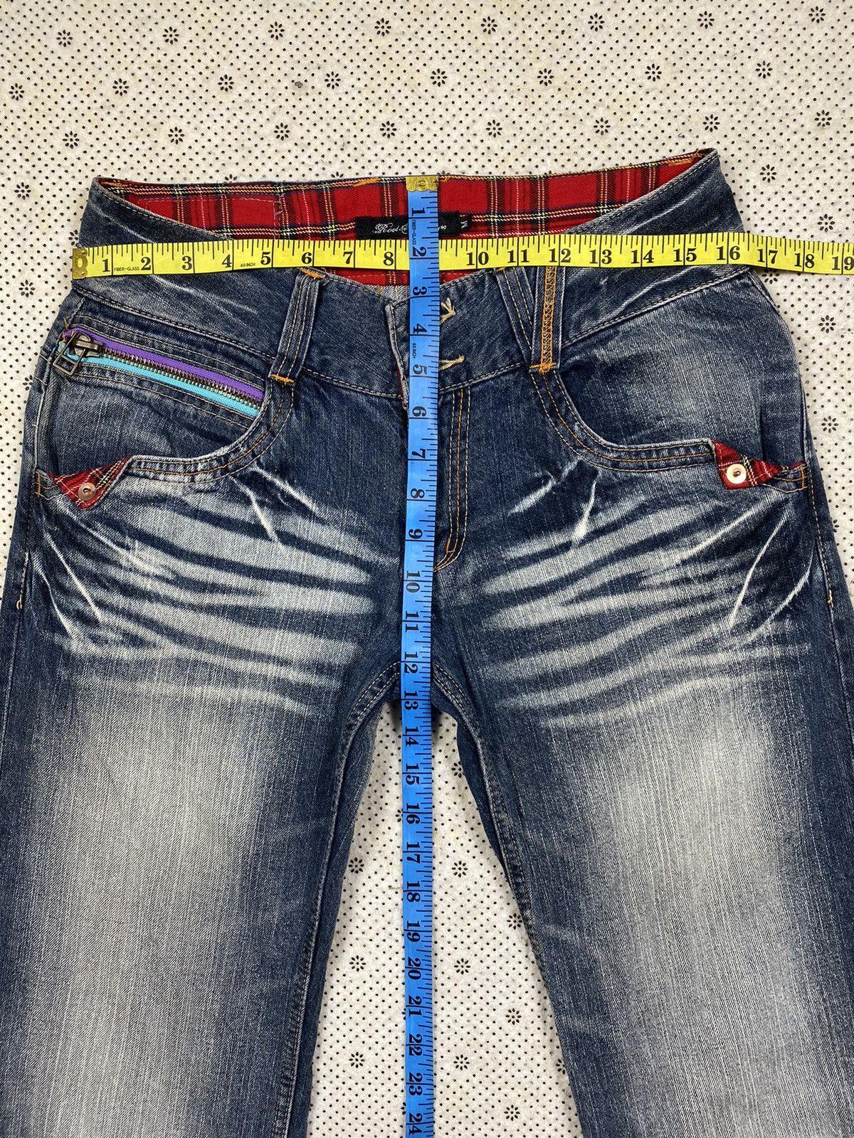Hysteric Glamour Distressed Denim By Root Three Style Denim Size US 33 - 3 Thumbnail