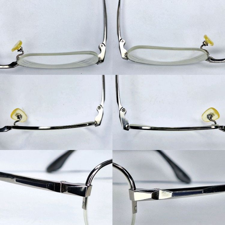 Other Vainqueur VA-1004 Titanium IP Plating Half-Rim Glasses 14g Size ONE SIZE - 4 Thumbnail