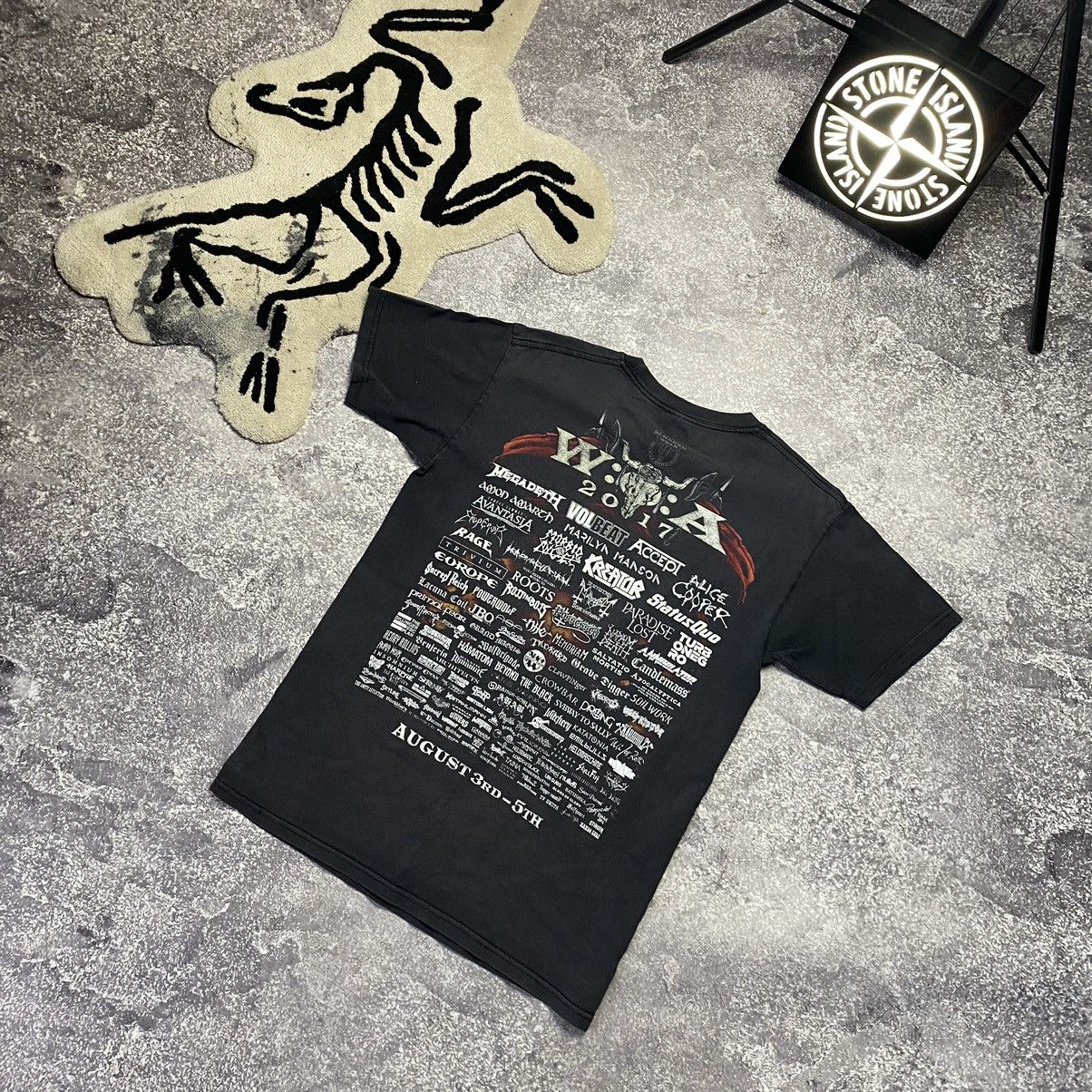 Band Tees Vintage Wacken 2017 Festival All Rock Group tee Size US S / EU 44-46 / 1 - 2 Thumbnail