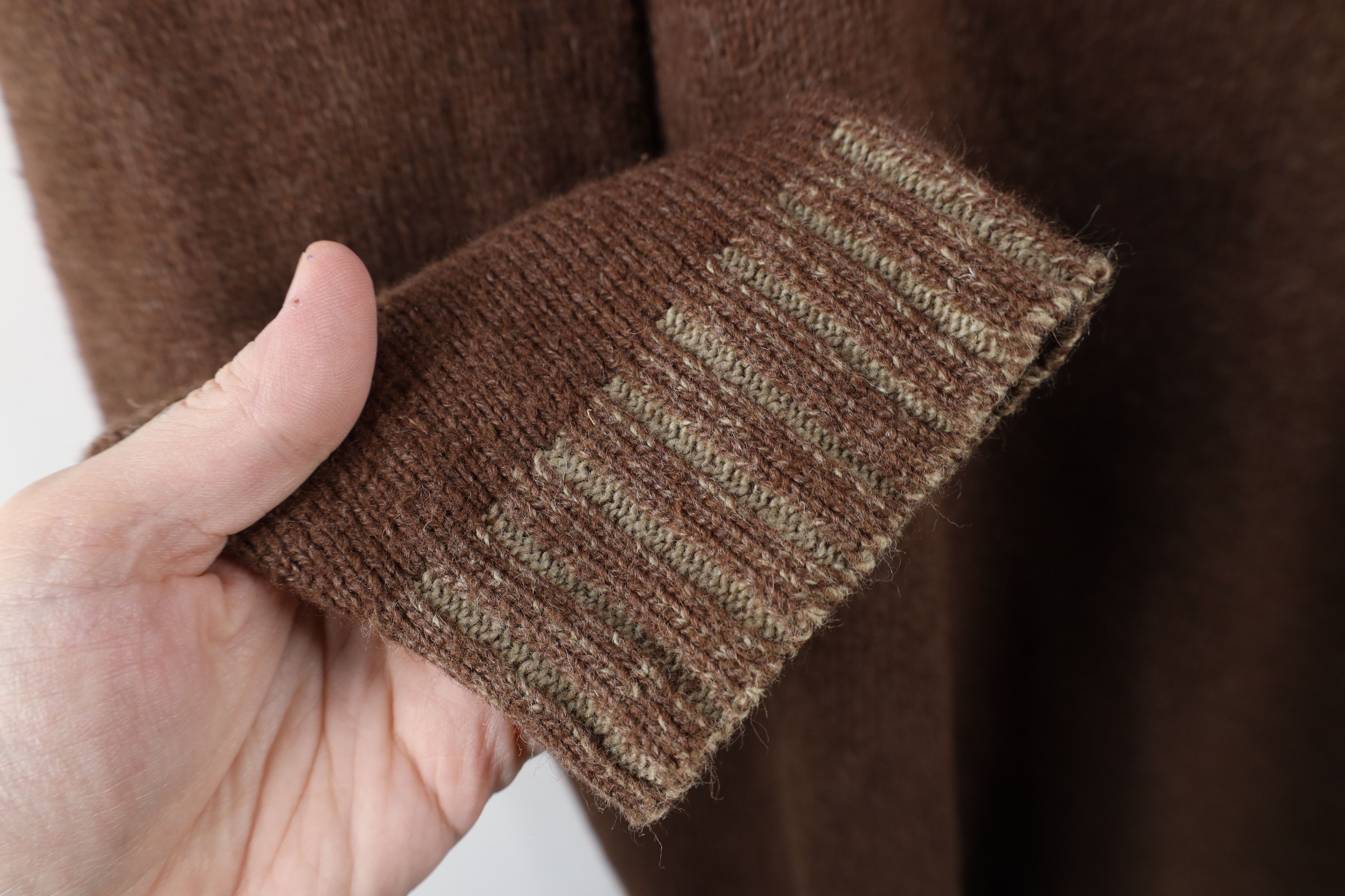 Columbia × Vintage Vintage 90s Y2K Columbia Wool Blend Ribbed Knit Sweater Size US L / EU 52-54 / 3 - 5 Thumbnail