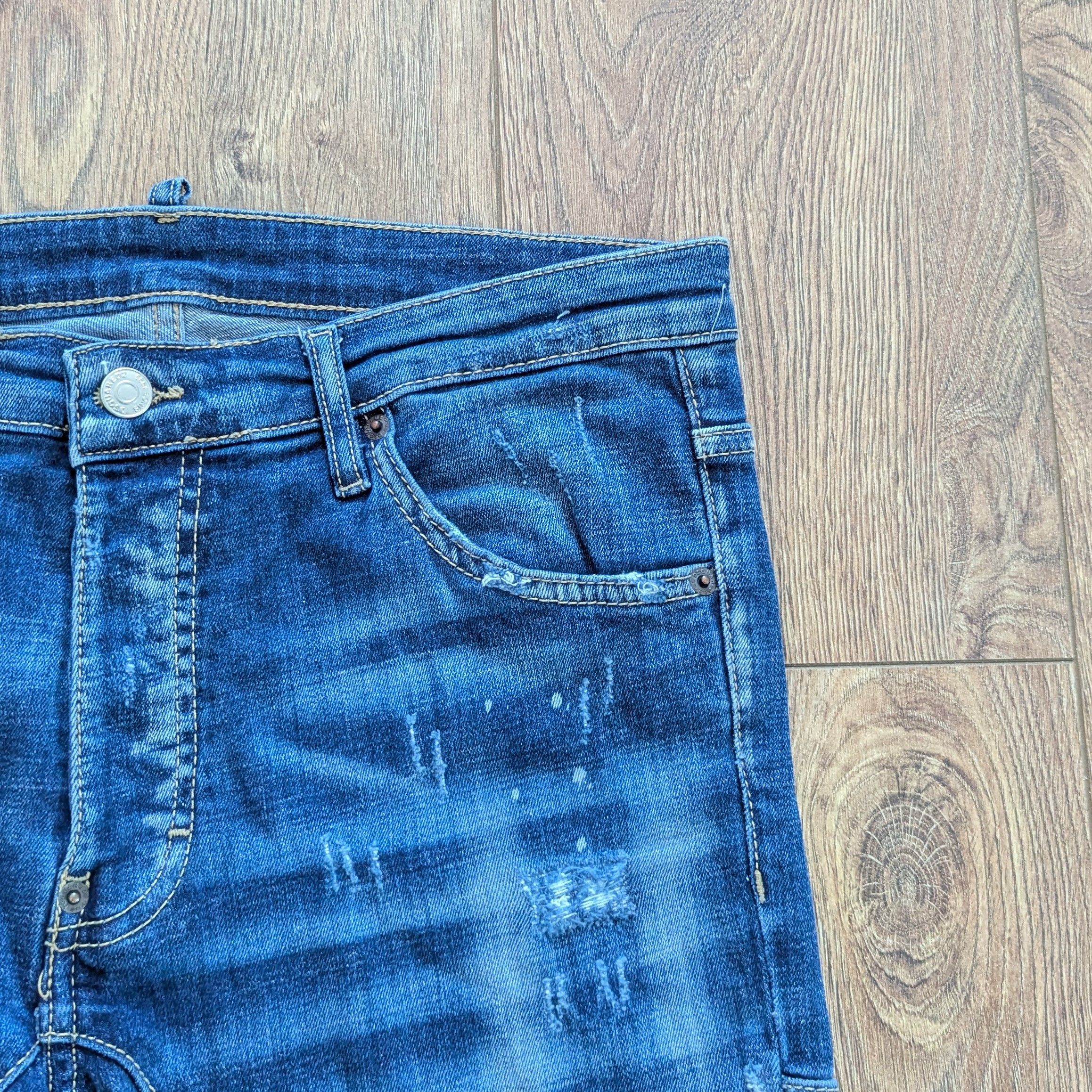 Dsquared2 DSQUARED2 Tidy Biker Jean Dean Caten Denim Pants MadeInItaly Size US 34 / EU 50 - 5 Thumbnail
