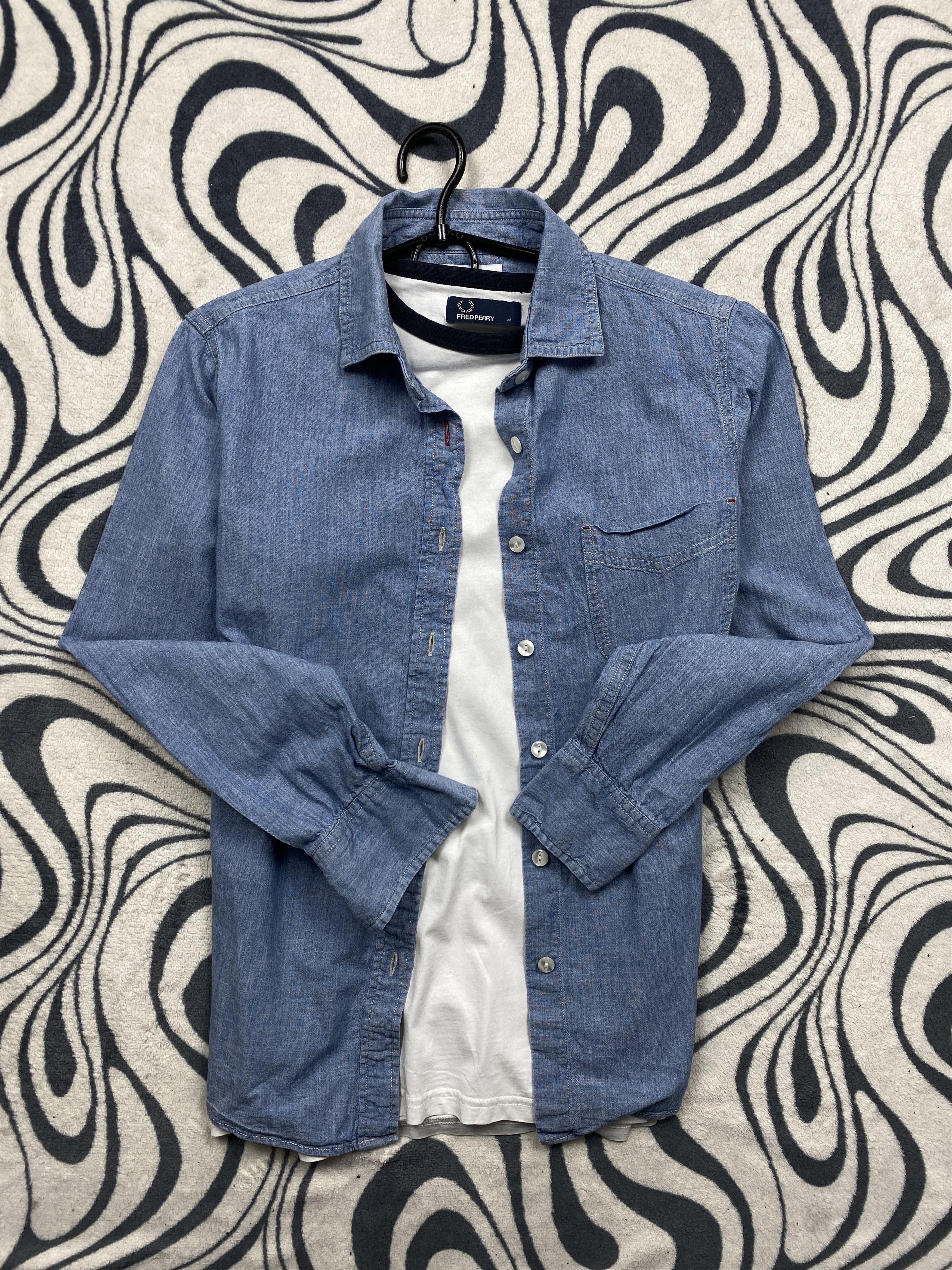 Uniqlo Ines De La Fressange x Uniqlo Corduroy Denim Shirt Size S / US 4 / IT 40 - 1 Thumbnail