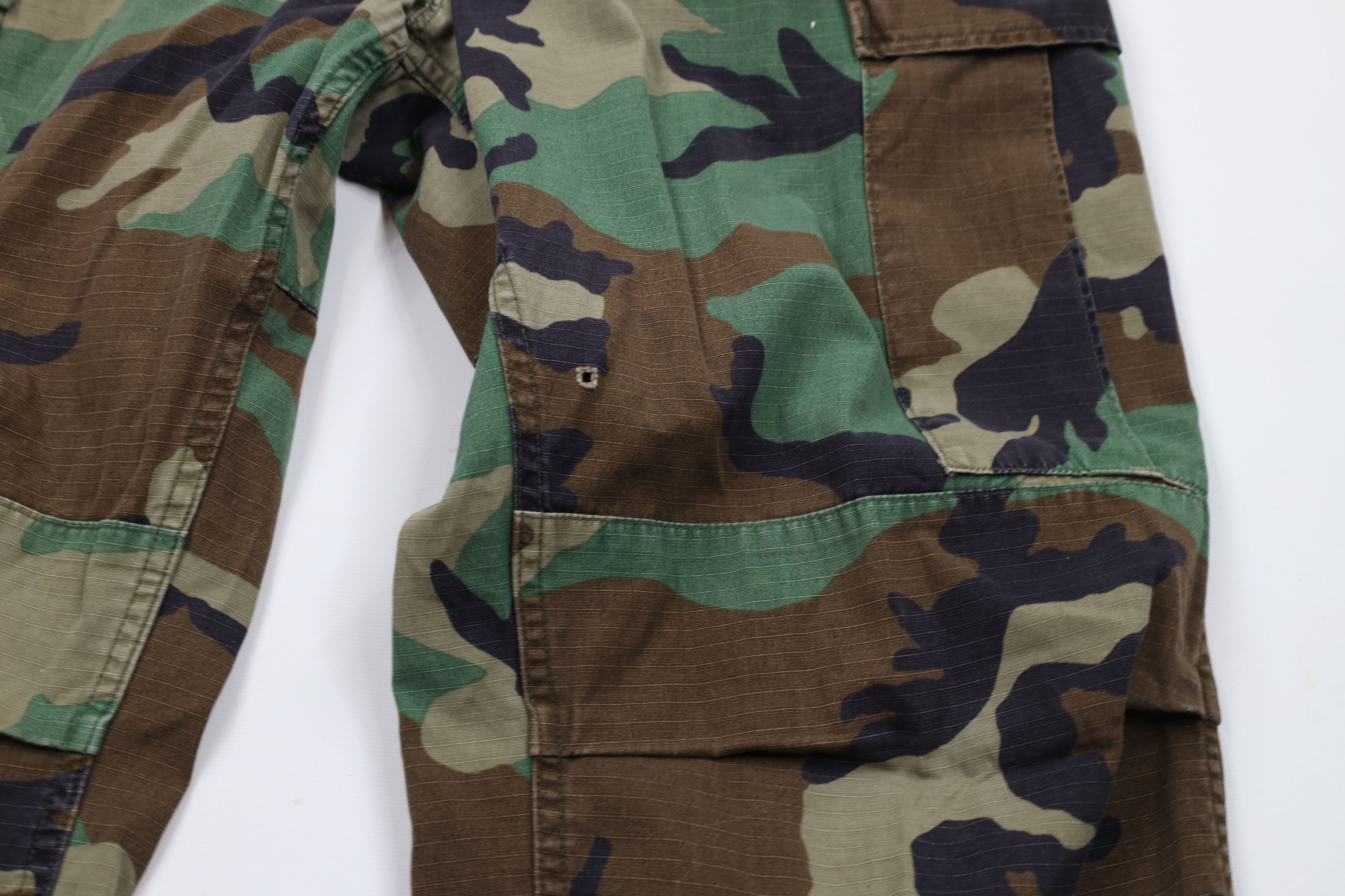 Vintage Vintage 80s Military Camouflage Combat Cargo Trousers Pants Size US 32 / EU 48 - 5 Thumbnail