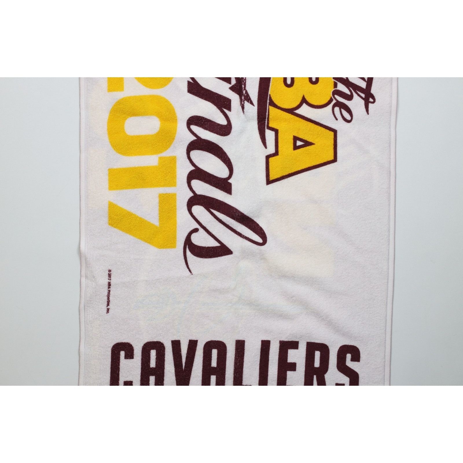 Vintage Y2K NBA Basketball 2017 NBA Finals Cleveland Cavaliers Towel Size ONE SIZE - 9 Thumbnail
