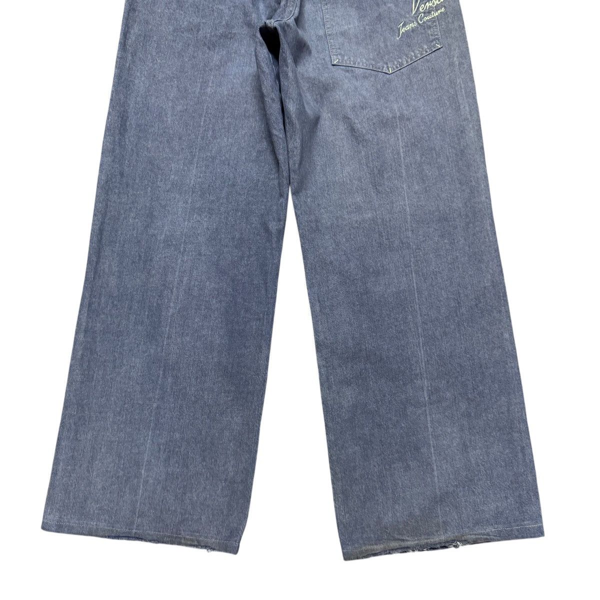 Versace Jeans Couture Versace Embroidery Denim Baggy Jeans Size US 36 / EU 52 - 13 Thumbnail