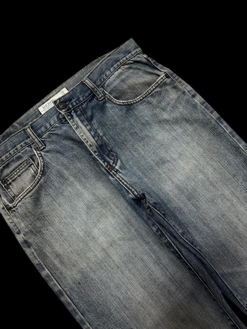 Japanese Brand THRASHED Japanese Straight Leg Rusty Mudwash Distressed Size US 32 / EU 48 - 7 Thumbnail