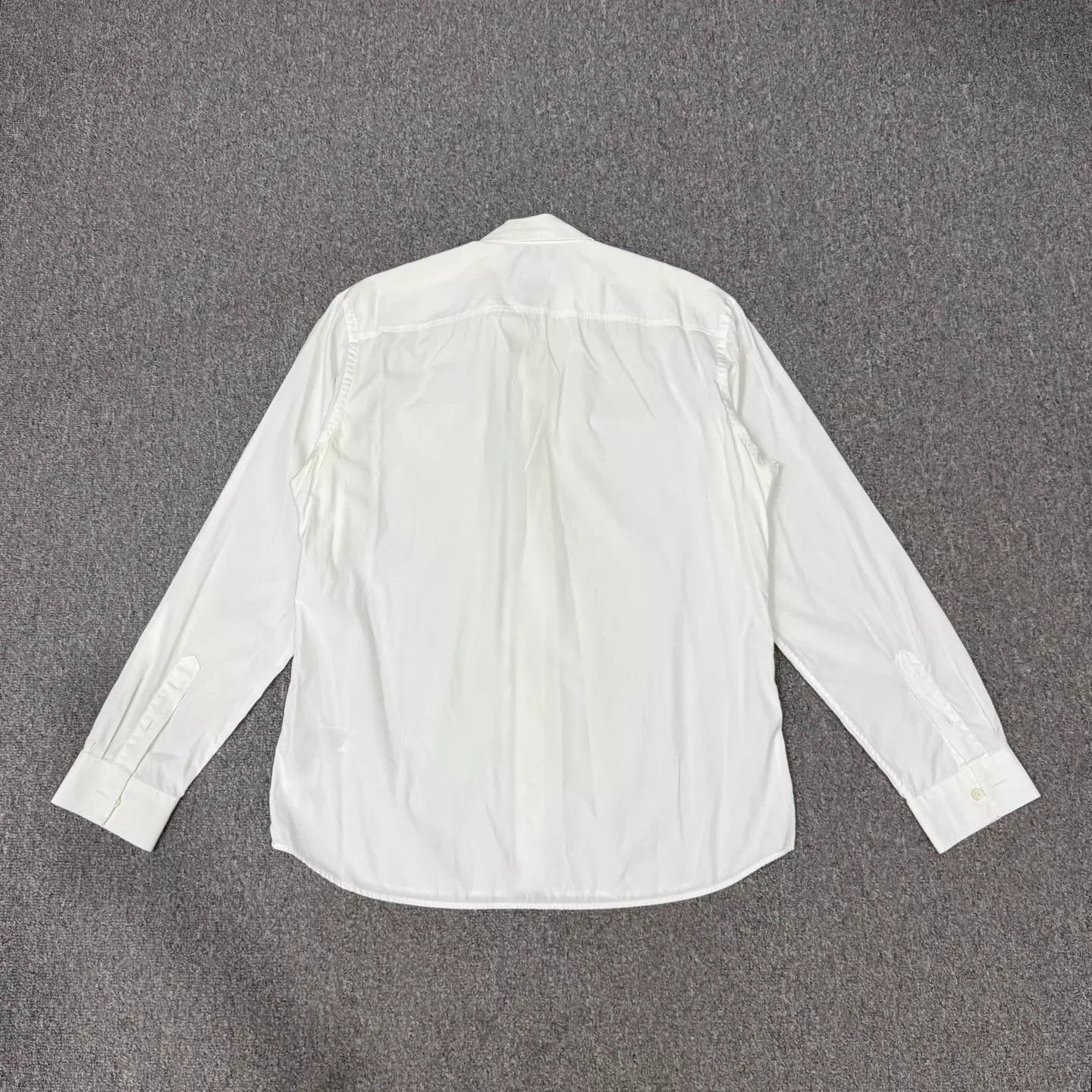 Burberry Burberry White TB Embroidered Logo Shirt L 99 New Size L / US 10 / IT 46 - 2 Thumbnail