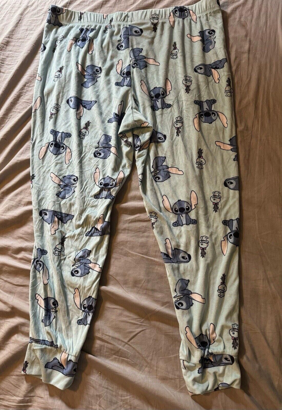 Disney Disney Stitch Pajama Set Women’s XL Lightweight Fleece Size ONE SIZE - 5 Thumbnail