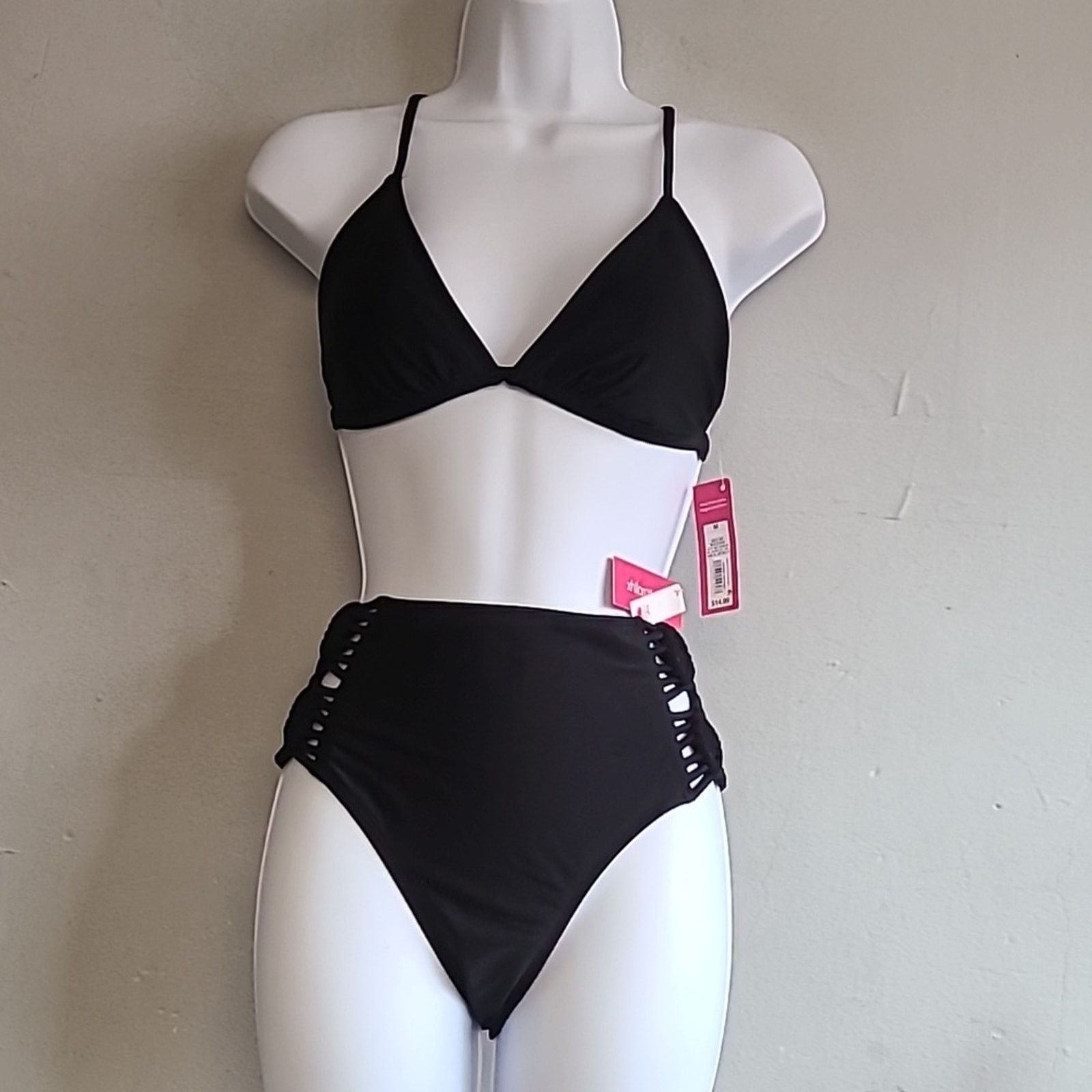 Other NEW women's medium 2 piece bikini swim bathing suit set Size M / US 6-8 / IT 42-44 - 6 Thumbnail