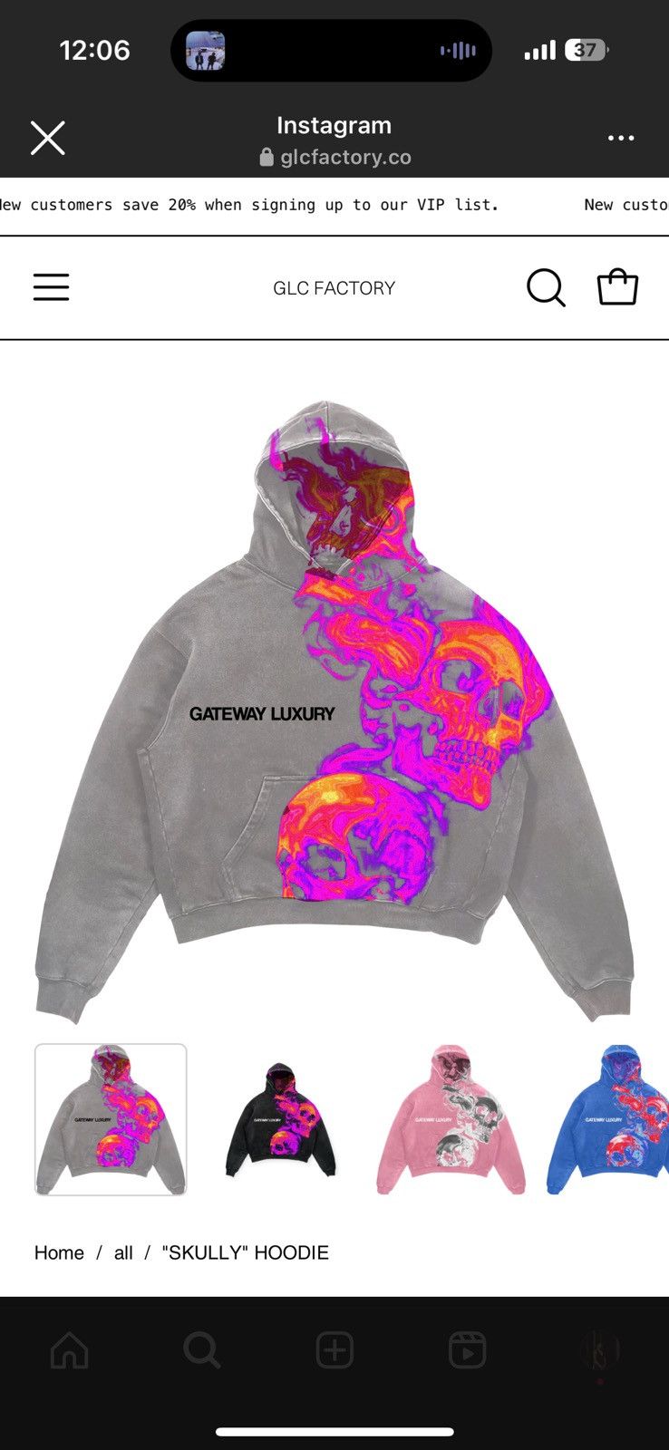 Other Skully Hoodie from Gateway Luxury Size S / US 4 / IT 40 - 1 Thumbnail
