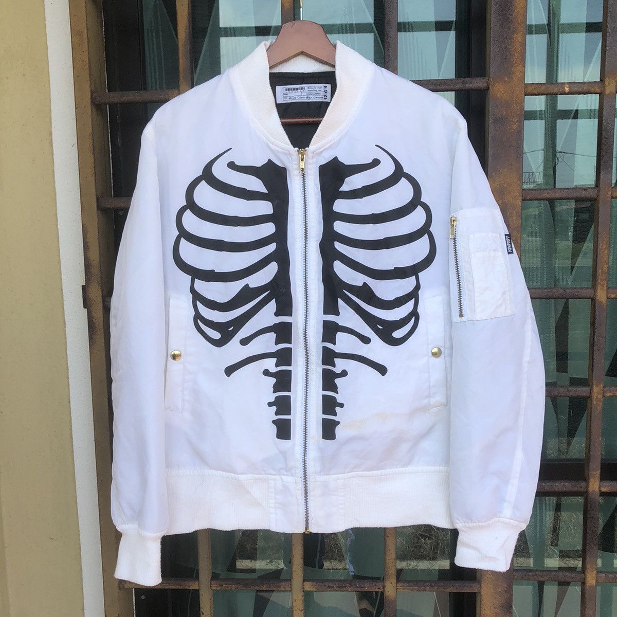 Other Chest Skull Varsity Jacket Size US S / EU 44-46 / 1 - 1 Thumbnail