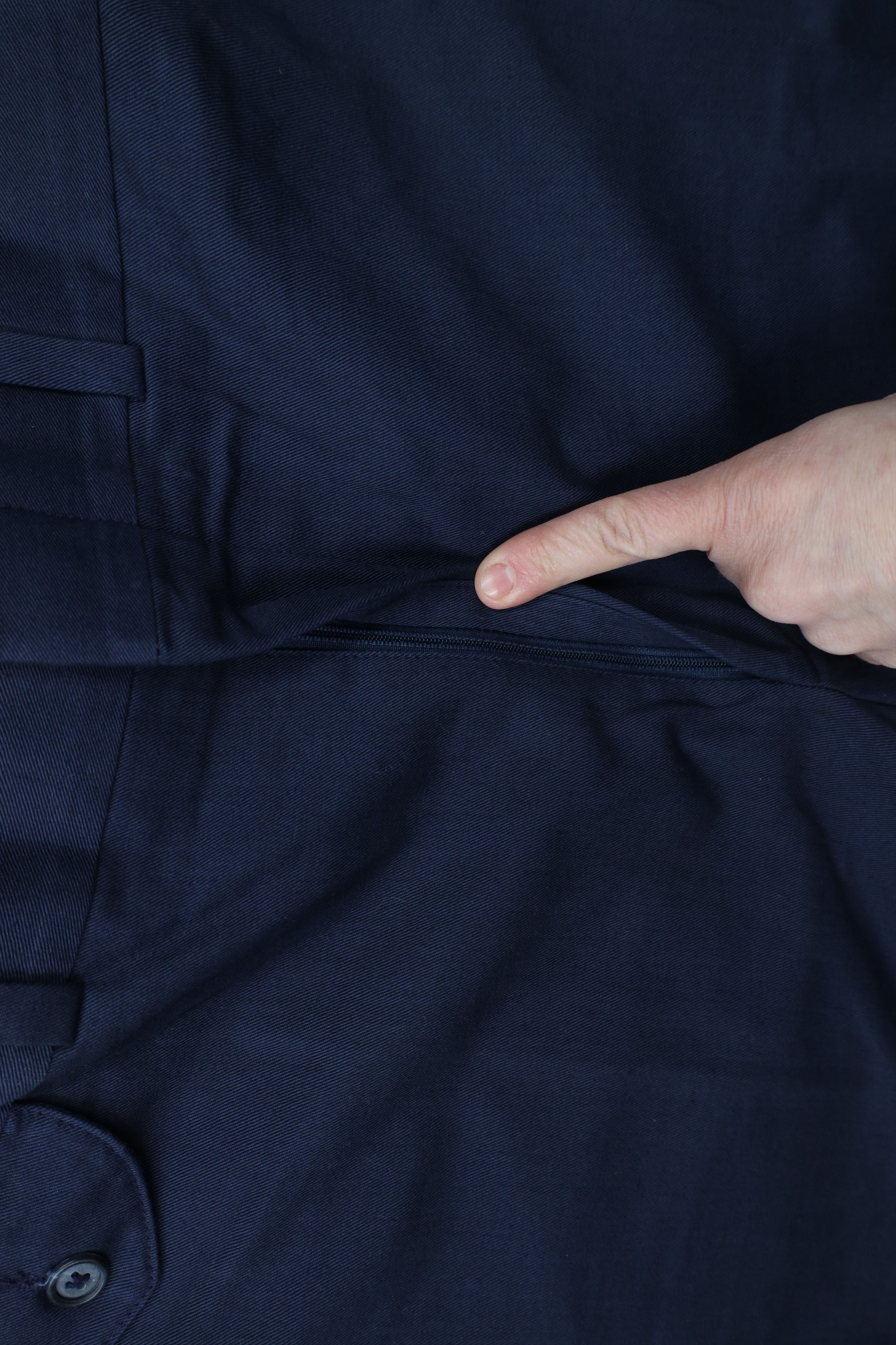 Vintage Vintage 70s Streetwear Bell Bottoms Chino Pants Blue USA Size US 36 / EU 52 - 8 Thumbnail